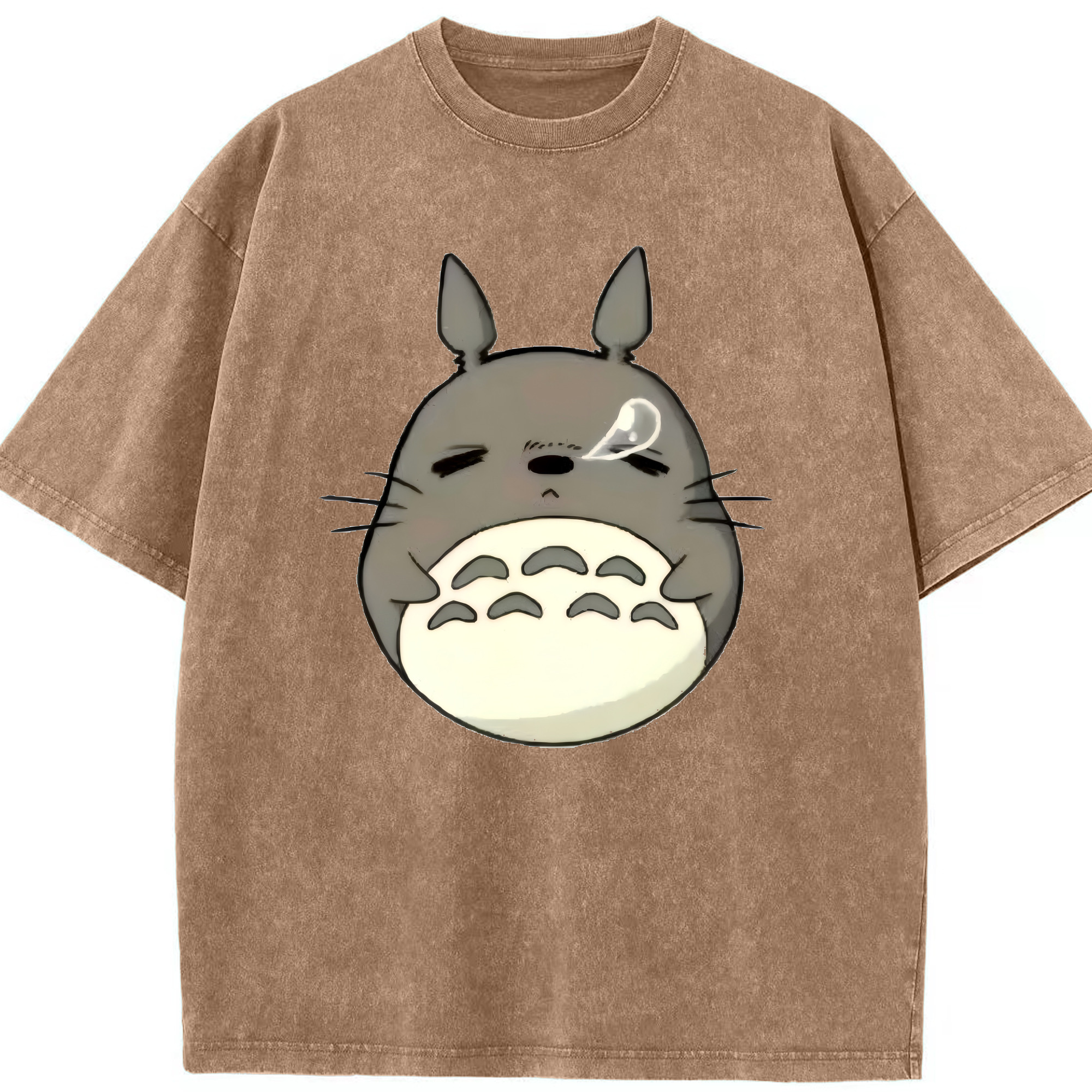 （画像用） となりのトトロ 草壁メイ 草壁サツキ My Neighbor Totoro Satsuki Kusakabe Mei Kusakabe 綿100% ヴィンテージ風 半袖Tシャツ（フロントプリント）