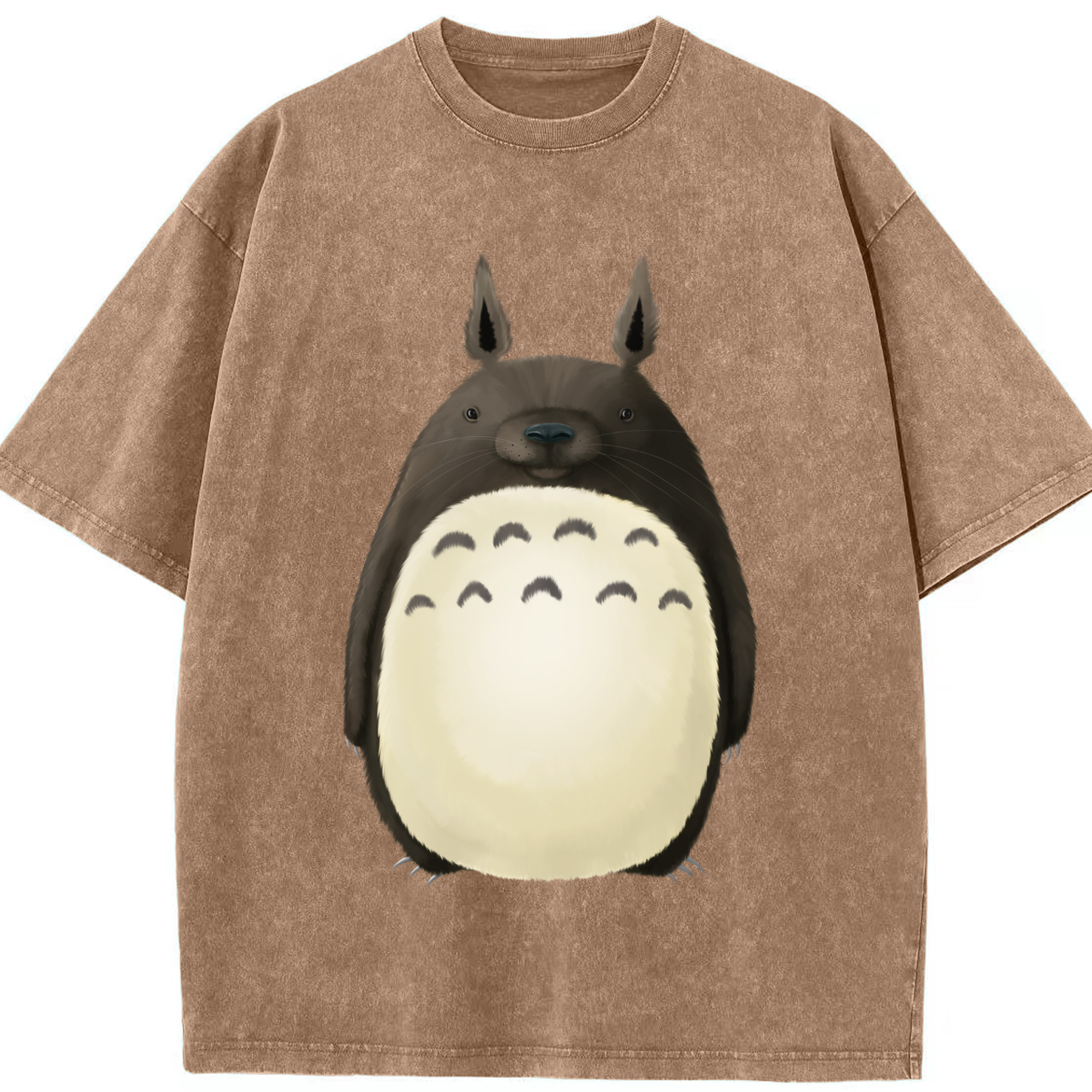 （画像用） となりのトトロ 草壁メイ 草壁サツキ My Neighbor Totoro Satsuki Kusakabe Mei Kusakabe 綿100% ヴィンテージ風 半袖Tシャツ（フロントプリント）