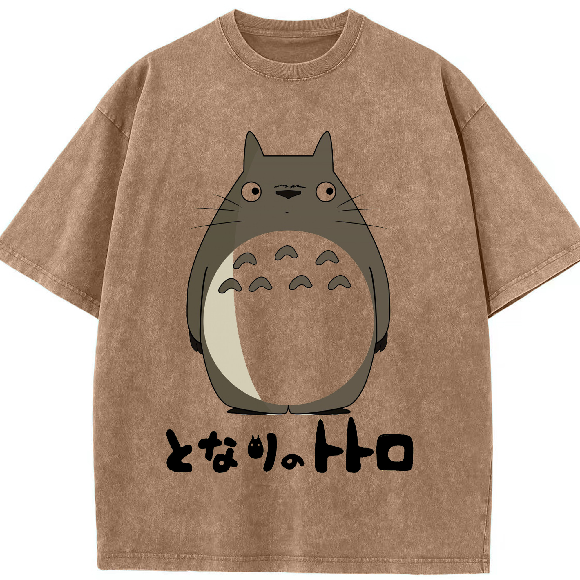 （画像用） となりのトトロ 草壁メイ 草壁サツキ My Neighbor Totoro Satsuki Kusakabe Mei Kusakabe 綿100% ヴィンテージ風 半袖Tシャツ（フロントプリント）