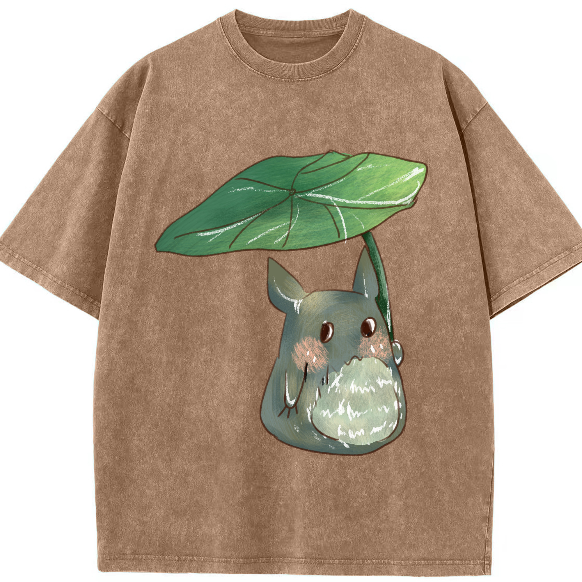 （画像用） となりのトトロ 草壁メイ 草壁サツキ My Neighbor Totoro Satsuki Kusakabe Mei Kusakabe 綿100% ヴィンテージ風 半袖Tシャツ（フロントプリント）