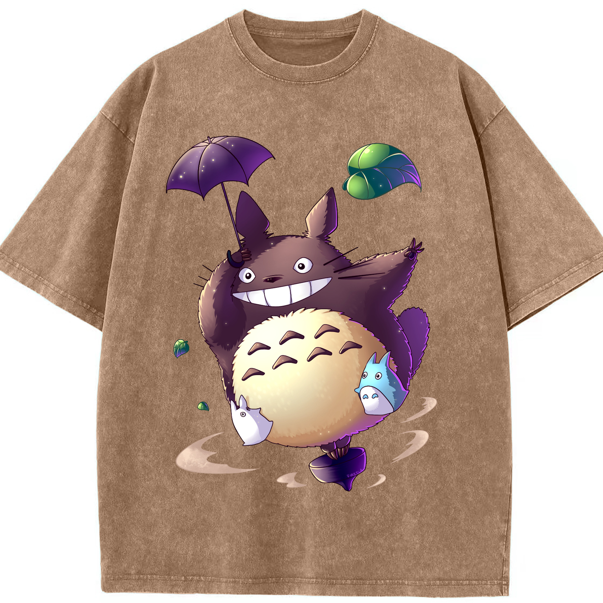 （画像用） となりのトトロ 草壁メイ 草壁サツキ My Neighbor Totoro Satsuki Kusakabe Mei Kusakabe 綿100% ヴィンテージ風 半袖Tシャツ（フロントプリント）
