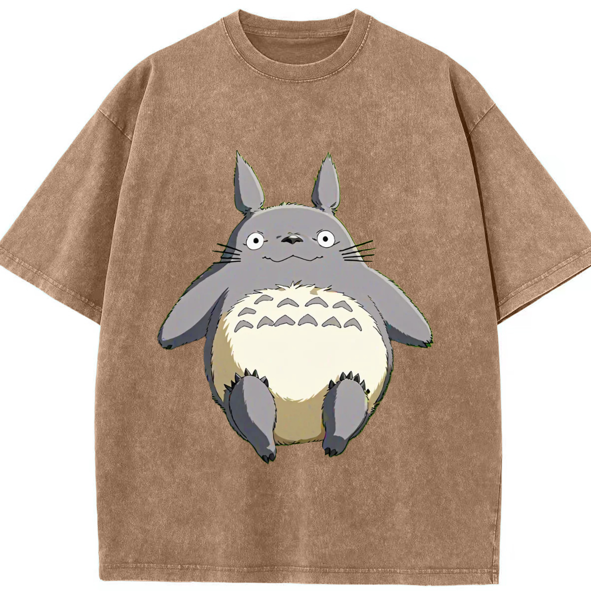 （画像用） となりのトトロ 草壁メイ 草壁サツキ My Neighbor Totoro Satsuki Kusakabe Mei Kusakabe 綿100% ヴィンテージ風 半袖Tシャツ（フロントプリント）