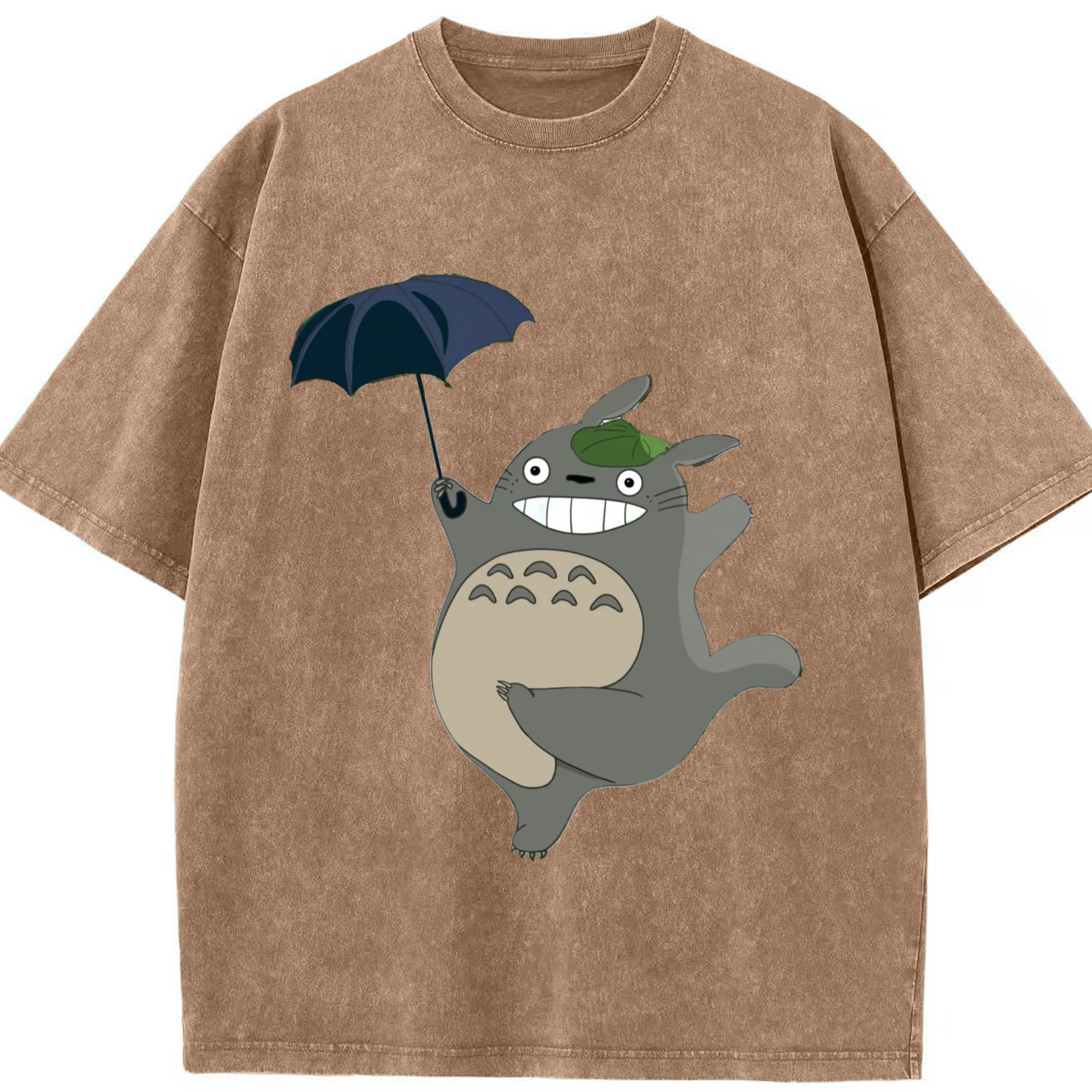 （画像用） となりのトトロ 草壁メイ 草壁サツキ My Neighbor Totoro Satsuki Kusakabe Mei Kusakabe 綿100% ヴィンテージ風 半袖Tシャツ（フロントプリント）