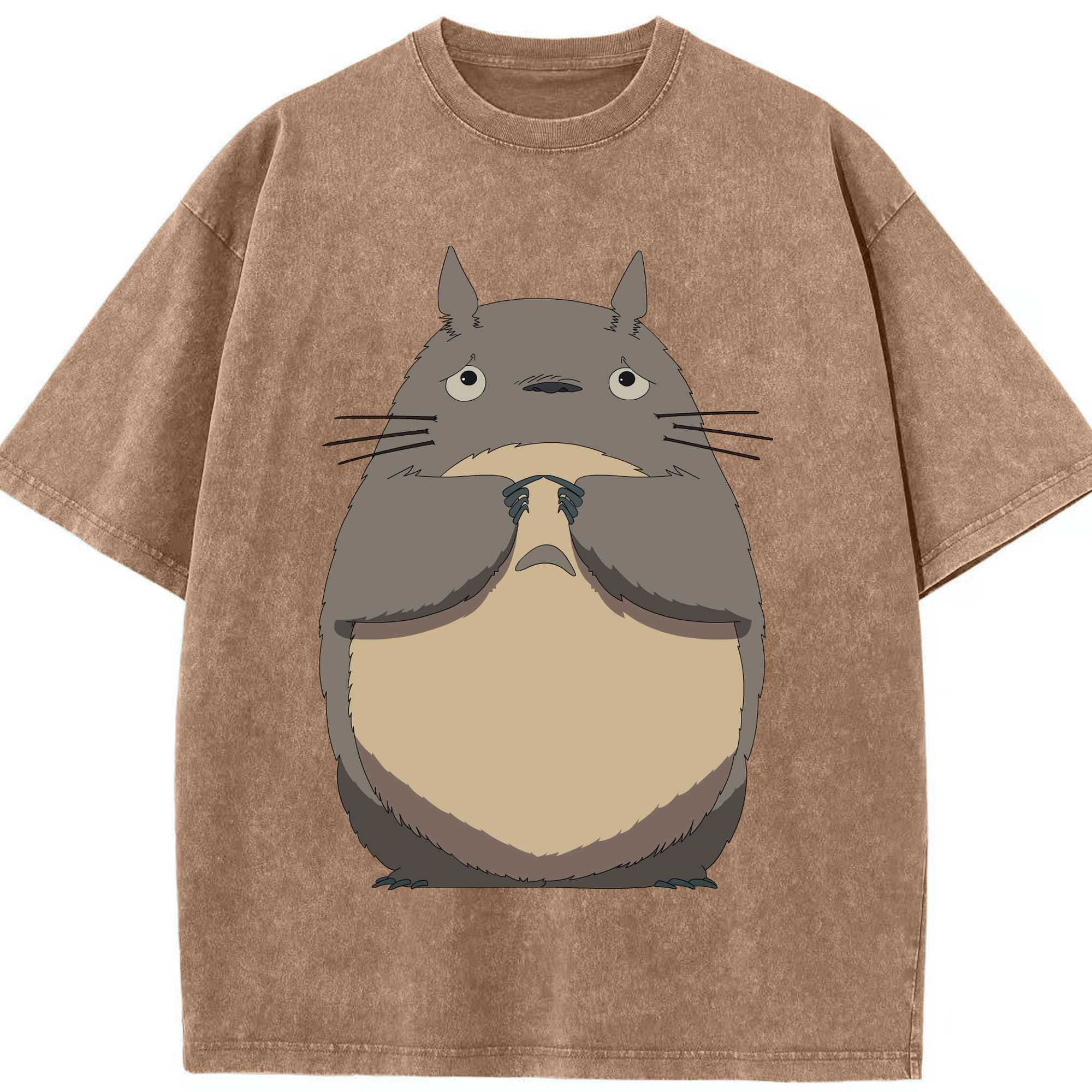 （画像用） となりのトトロ 草壁メイ 草壁サツキ My Neighbor Totoro Satsuki Kusakabe Mei Kusakabe 綿100% ヴィンテージ風 半袖Tシャツ（フロントプリント）
