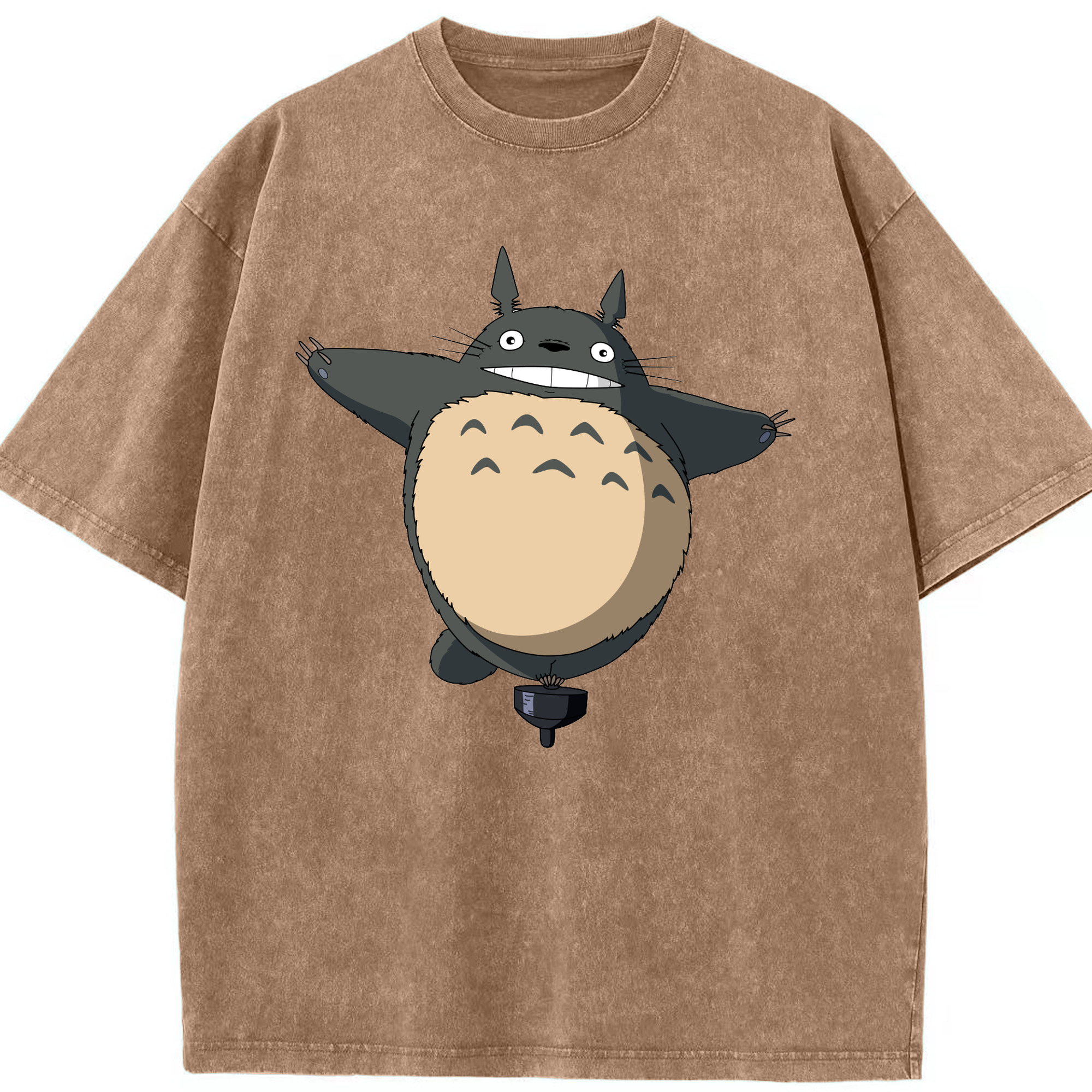 （画像用） となりのトトロ 草壁メイ 草壁サツキ My Neighbor Totoro Satsuki Kusakabe Mei Kusakabe 綿100% ヴィンテージ風 半袖Tシャツ（フロントプリント）