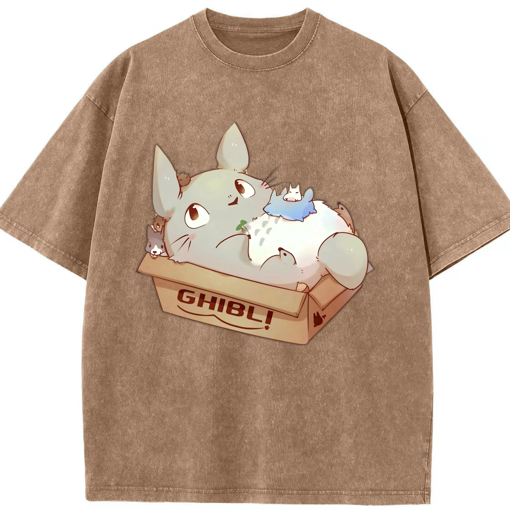 （画像用） となりのトトロ 草壁メイ 草壁サツキ My Neighbor Totoro Satsuki Kusakabe Mei Kusakabe 綿100% ヴィンテージ風 半袖Tシャツ（フロントプリント）