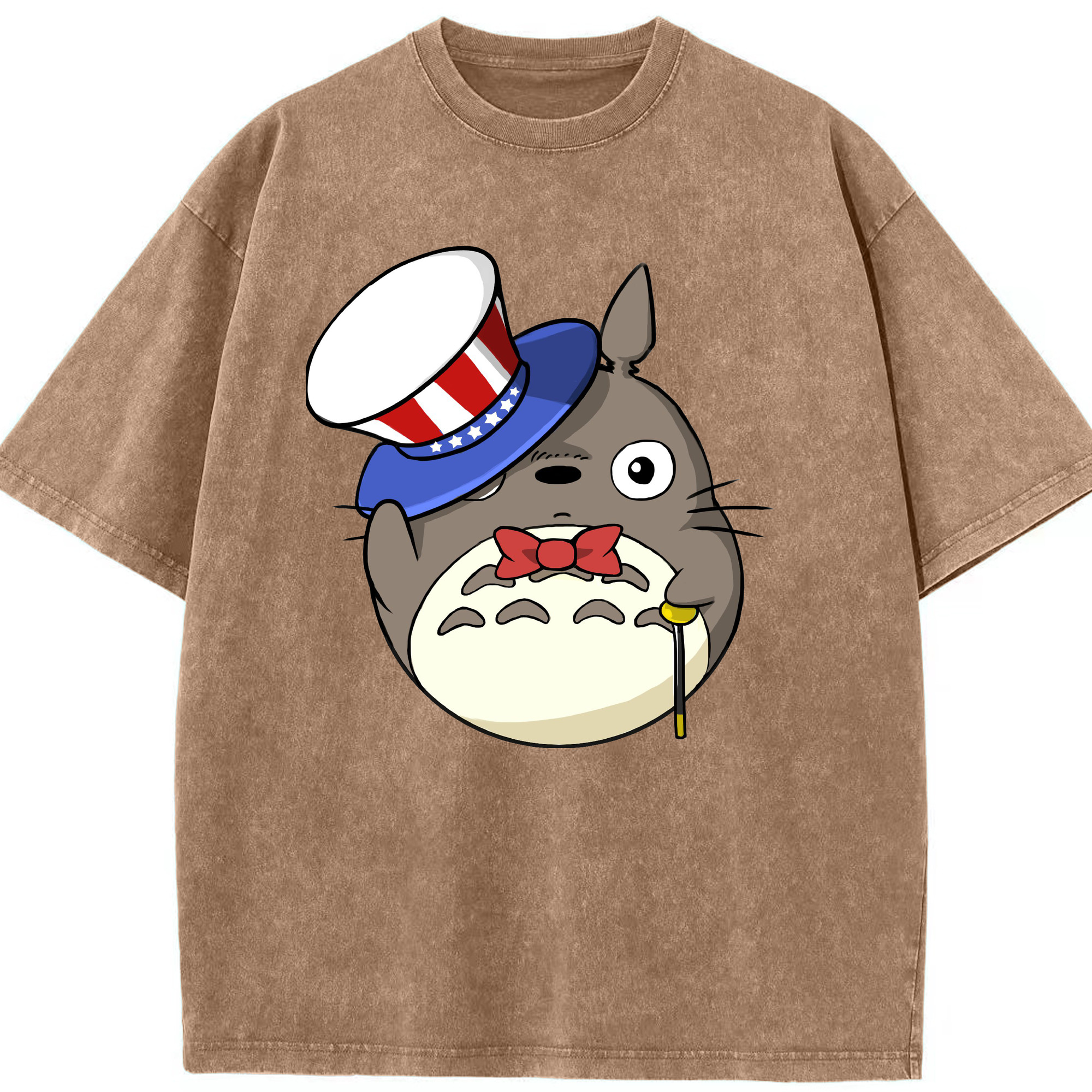 （画像用） となりのトトロ 草壁メイ 草壁サツキ My Neighbor Totoro Satsuki Kusakabe Mei Kusakabe 綿100% ヴィンテージ風 半袖Tシャツ（フロントプリント）
