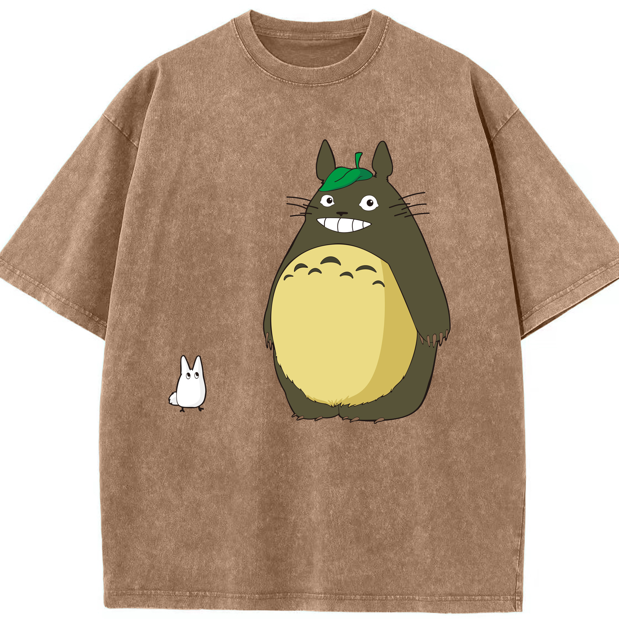 （画像用） となりのトトロ 草壁メイ 草壁サツキ My Neighbor Totoro Satsuki Kusakabe Mei Kusakabe 綿100% ヴィンテージ風 半袖Tシャツ（フロントプリント）