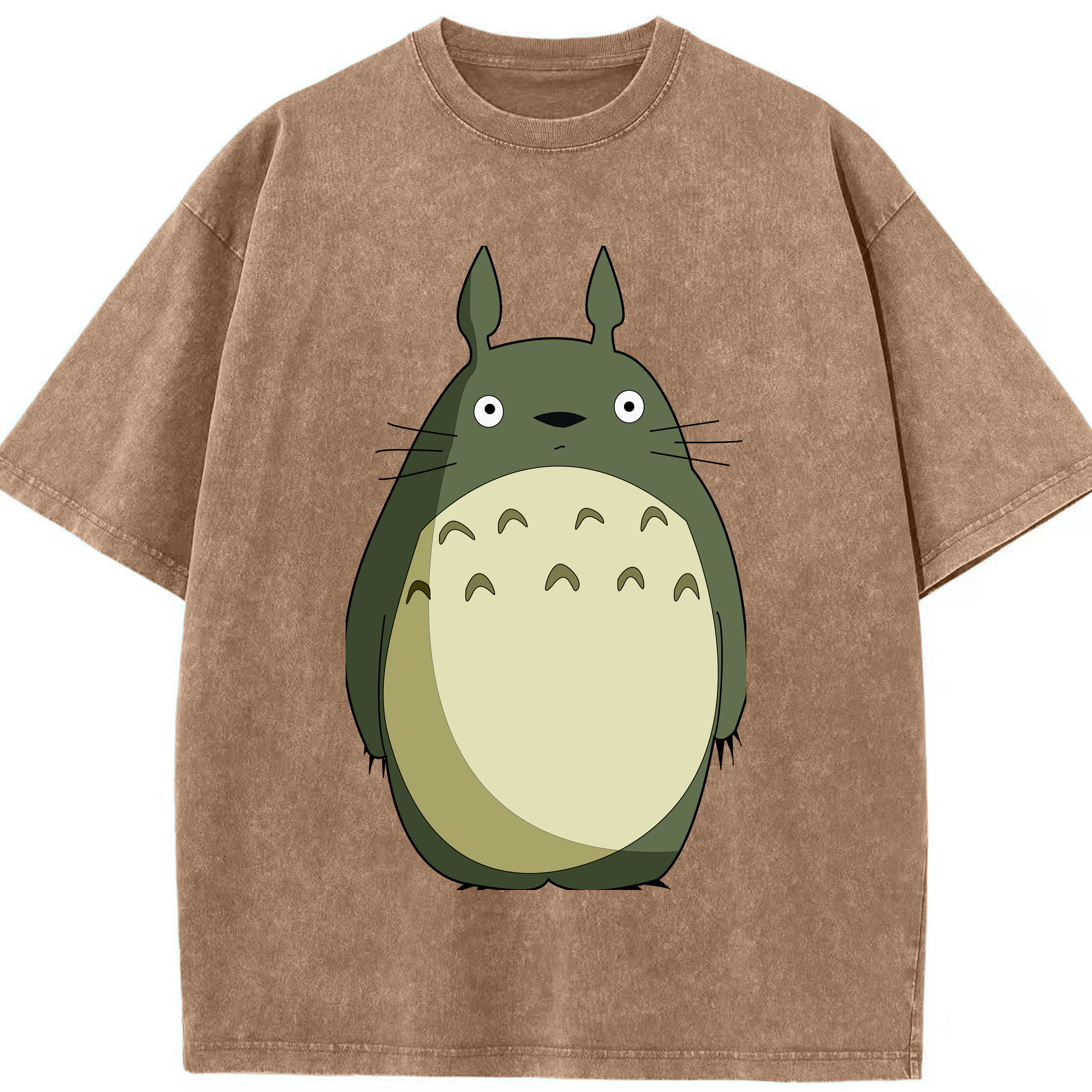 （画像用） となりのトトロ 草壁メイ 草壁サツキ My Neighbor Totoro Satsuki Kusakabe Mei Kusakabe 綿100% ヴィンテージ風 半袖Tシャツ（フロントプリント）
