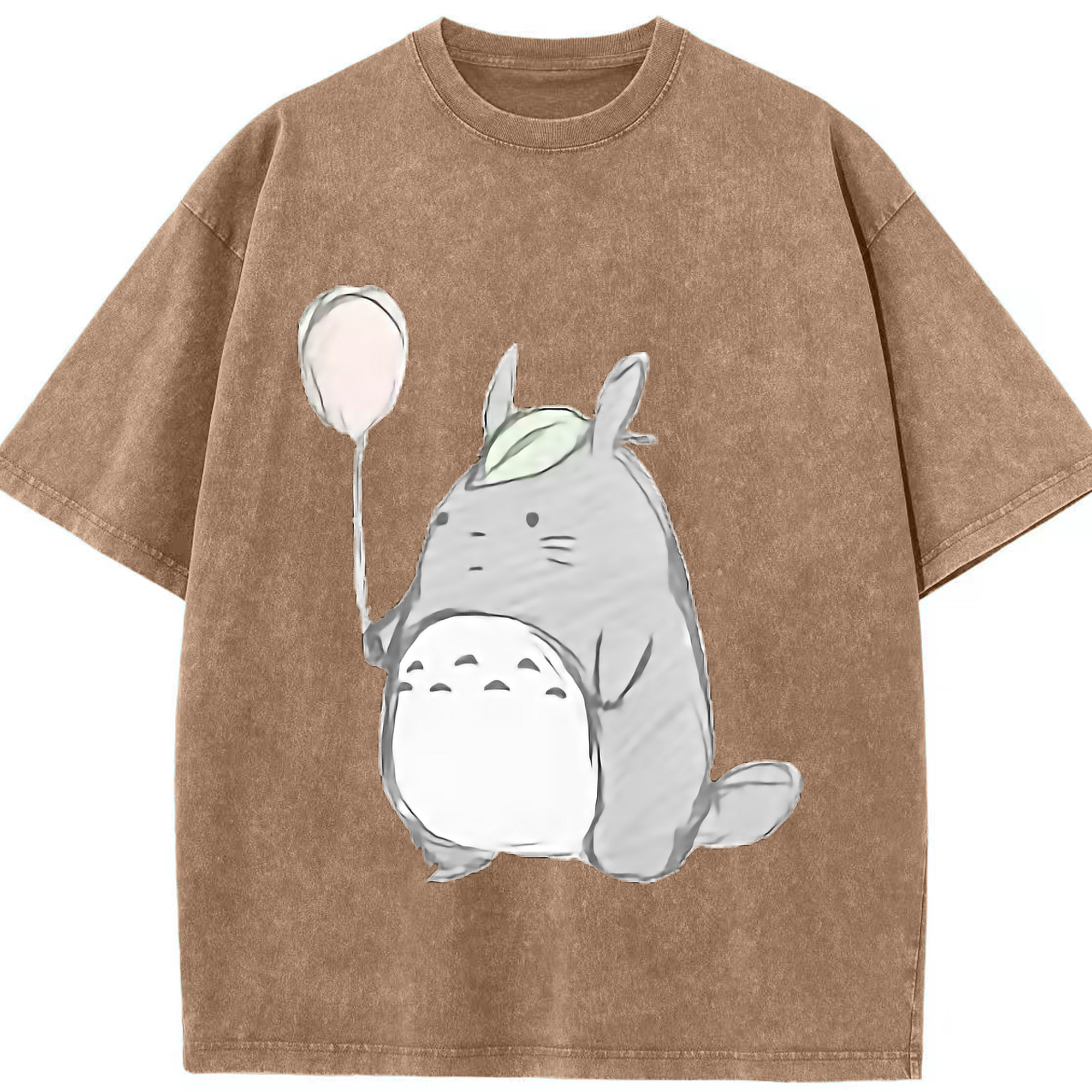 （画像用） となりのトトロ 草壁メイ 草壁サツキ My Neighbor Totoro Satsuki Kusakabe Mei Kusakabe 綿100% ヴィンテージ風 半袖Tシャツ（フロントプリント）
