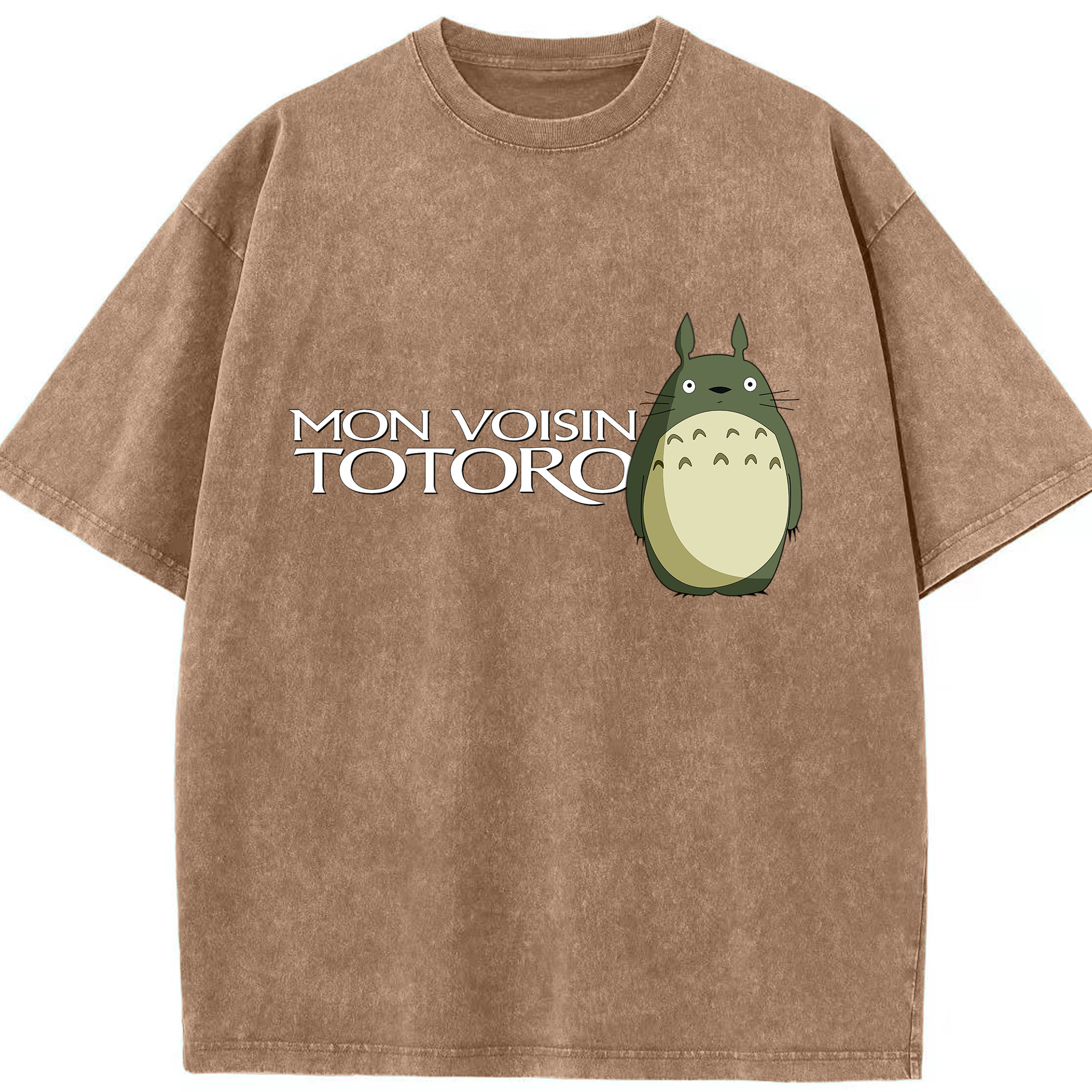 （画像用） となりのトトロ 草壁メイ 草壁サツキ My Neighbor Totoro Satsuki Kusakabe Mei Kusakabe 綿100% ヴィンテージ風 半袖Tシャツ（フロントプリント）