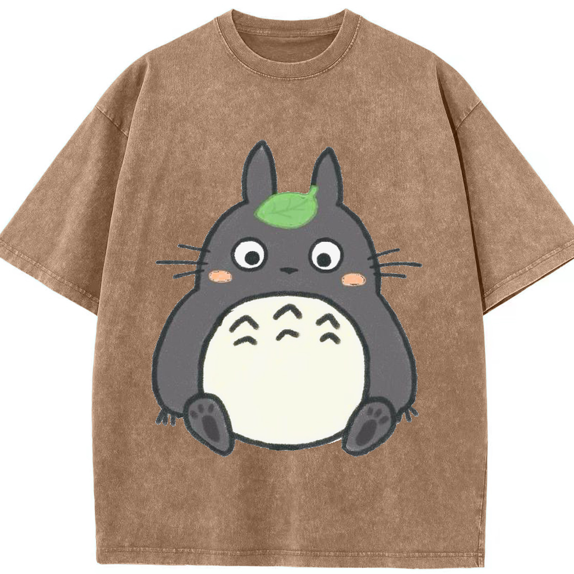 （画像用） となりのトトロ 草壁メイ 草壁サツキ My Neighbor Totoro Satsuki Kusakabe Mei Kusakabe 綿100% ヴィンテージ風 半袖Tシャツ（フロントプリント）
