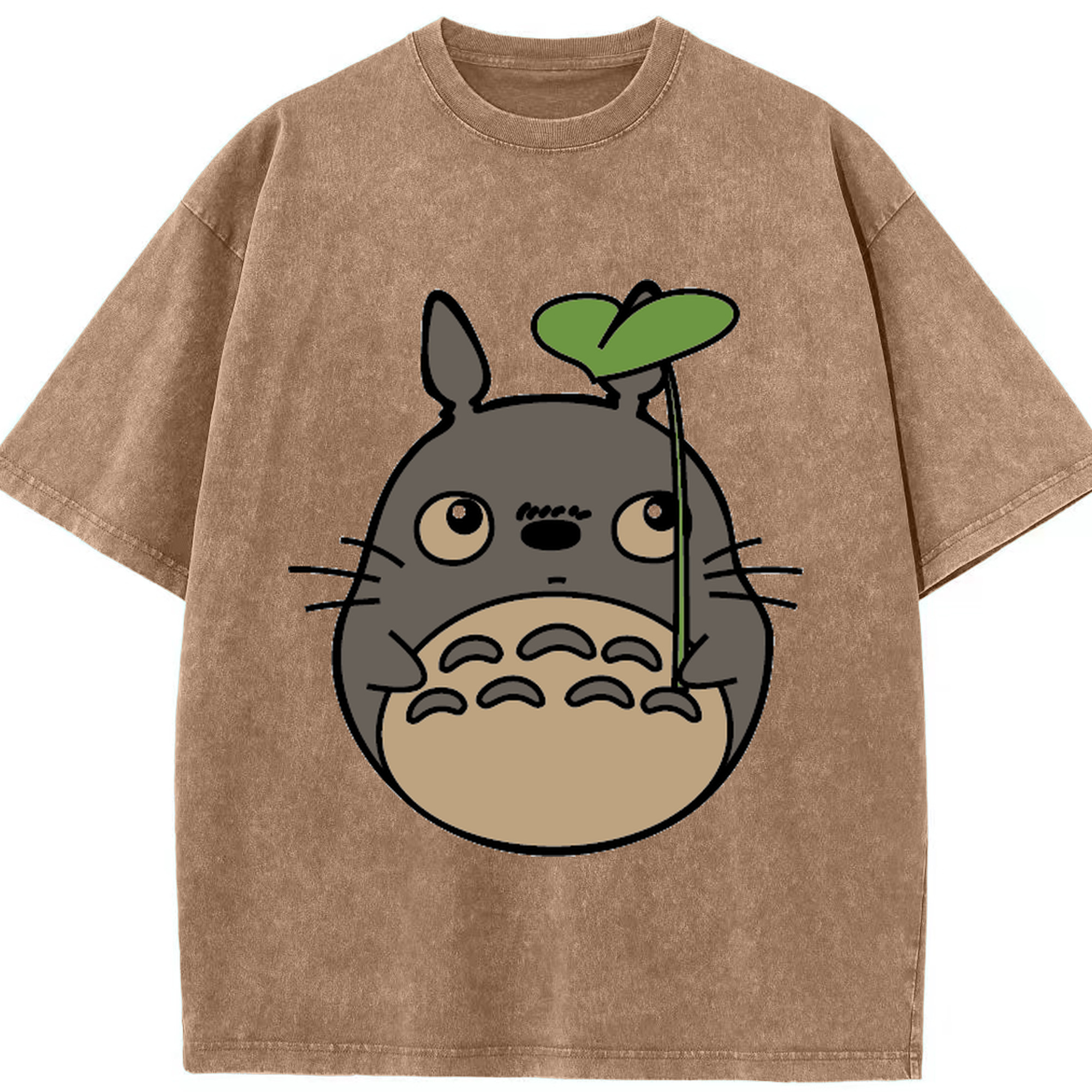 （画像用） となりのトトロ 草壁メイ 草壁サツキ My Neighbor Totoro Satsuki Kusakabe Mei Kusakabe 綿100% ヴィンテージ風 半袖Tシャツ（フロントプリント）