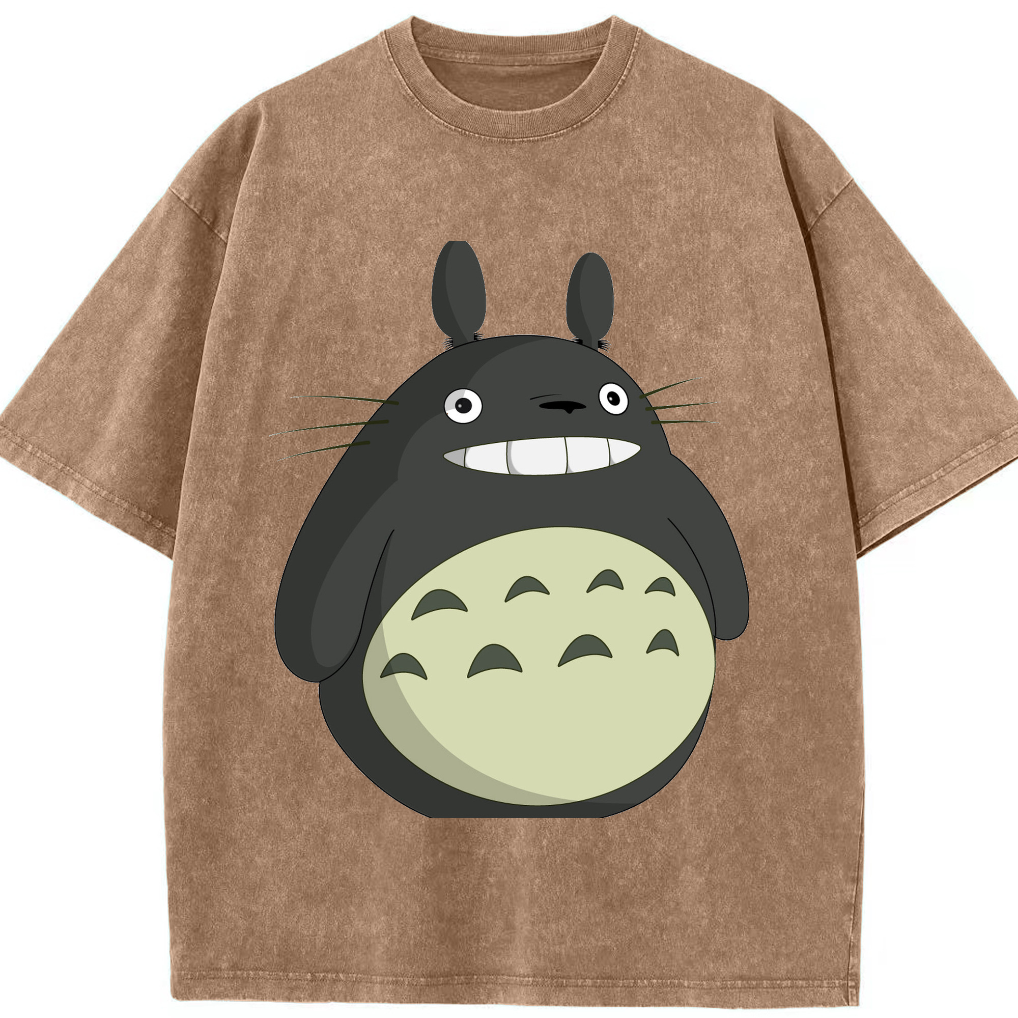 （画像用） となりのトトロ 草壁メイ 草壁サツキ My Neighbor Totoro Satsuki Kusakabe Mei Kusakabe 綿100% ヴィンテージ風 半袖Tシャツ（フロントプリント）