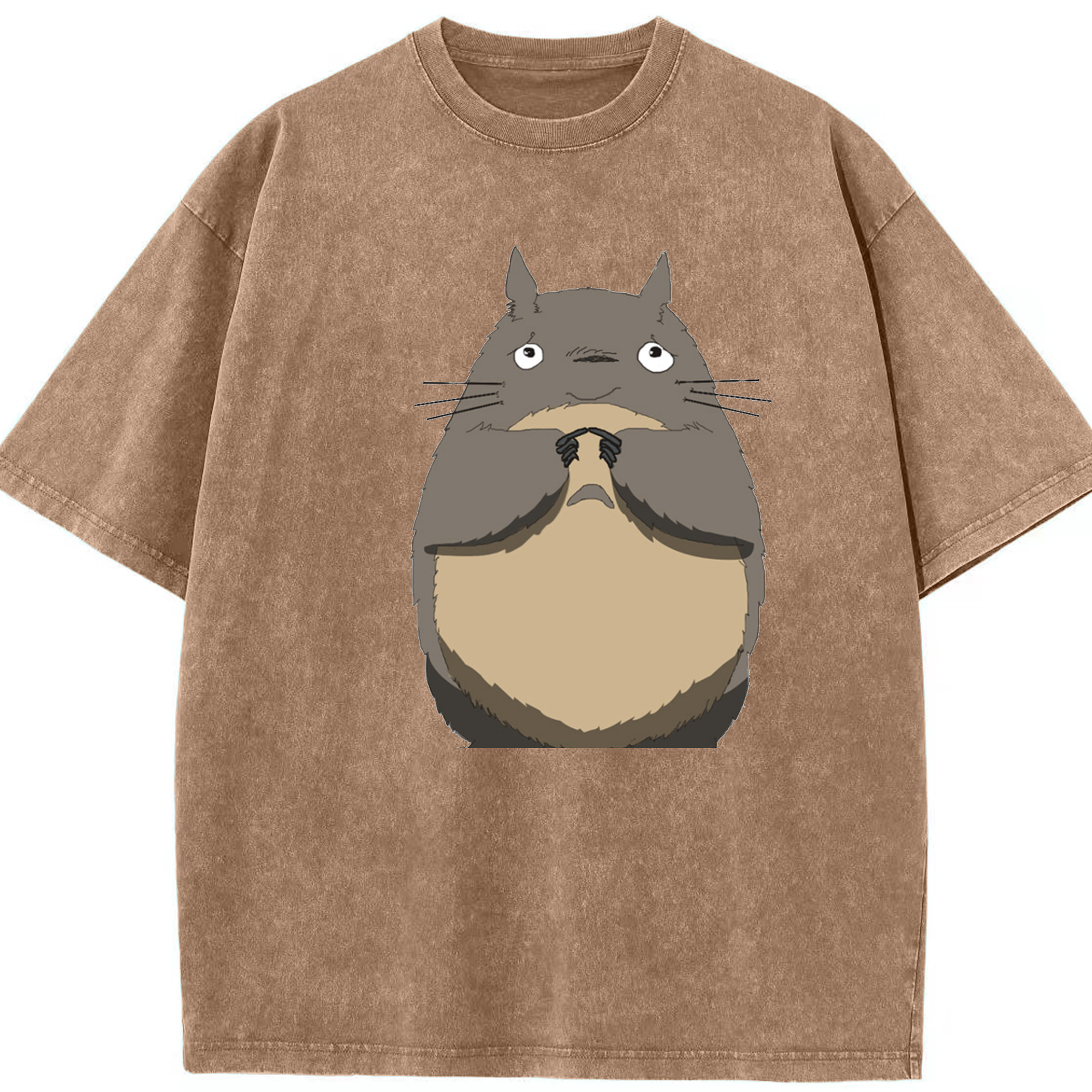 （画像用） となりのトトロ 草壁メイ 草壁サツキ My Neighbor Totoro Satsuki Kusakabe Mei Kusakabe 綿100% ヴィンテージ風 半袖Tシャツ（フロントプリント）