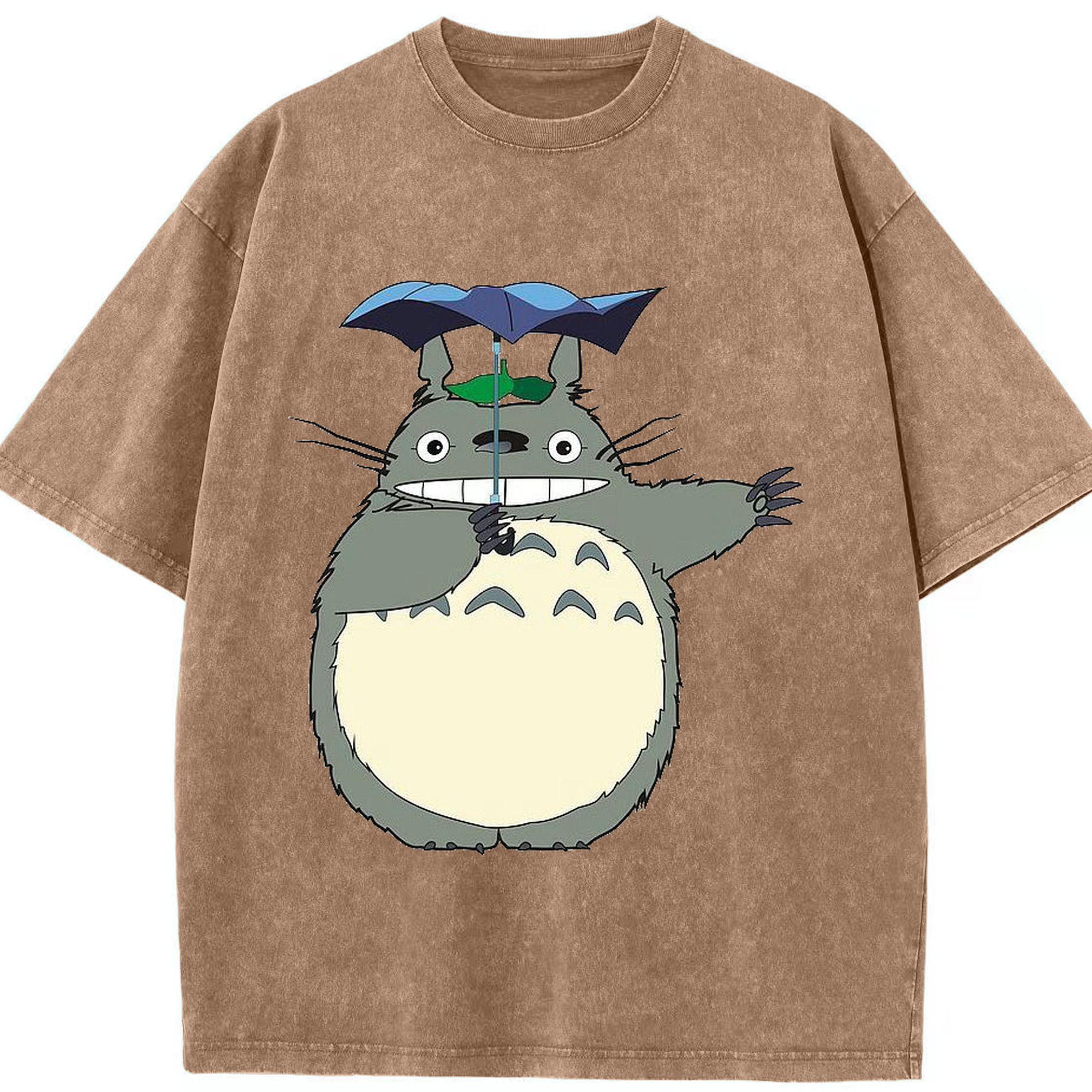 （画像用） となりのトトロ 草壁メイ 草壁サツキ My Neighbor Totoro Satsuki Kusakabe Mei Kusakabe 綿100% ヴィンテージ風 半袖Tシャツ（フロントプリント）