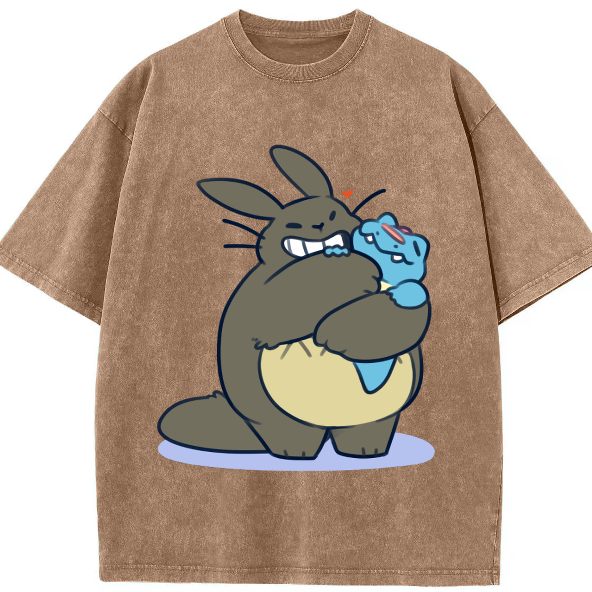 （画像用） となりのトトロ 草壁メイ 草壁サツキ My Neighbor Totoro Satsuki Kusakabe Mei Kusakabe 綿100% ヴィンテージ風 半袖Tシャツ（フロントプリント）