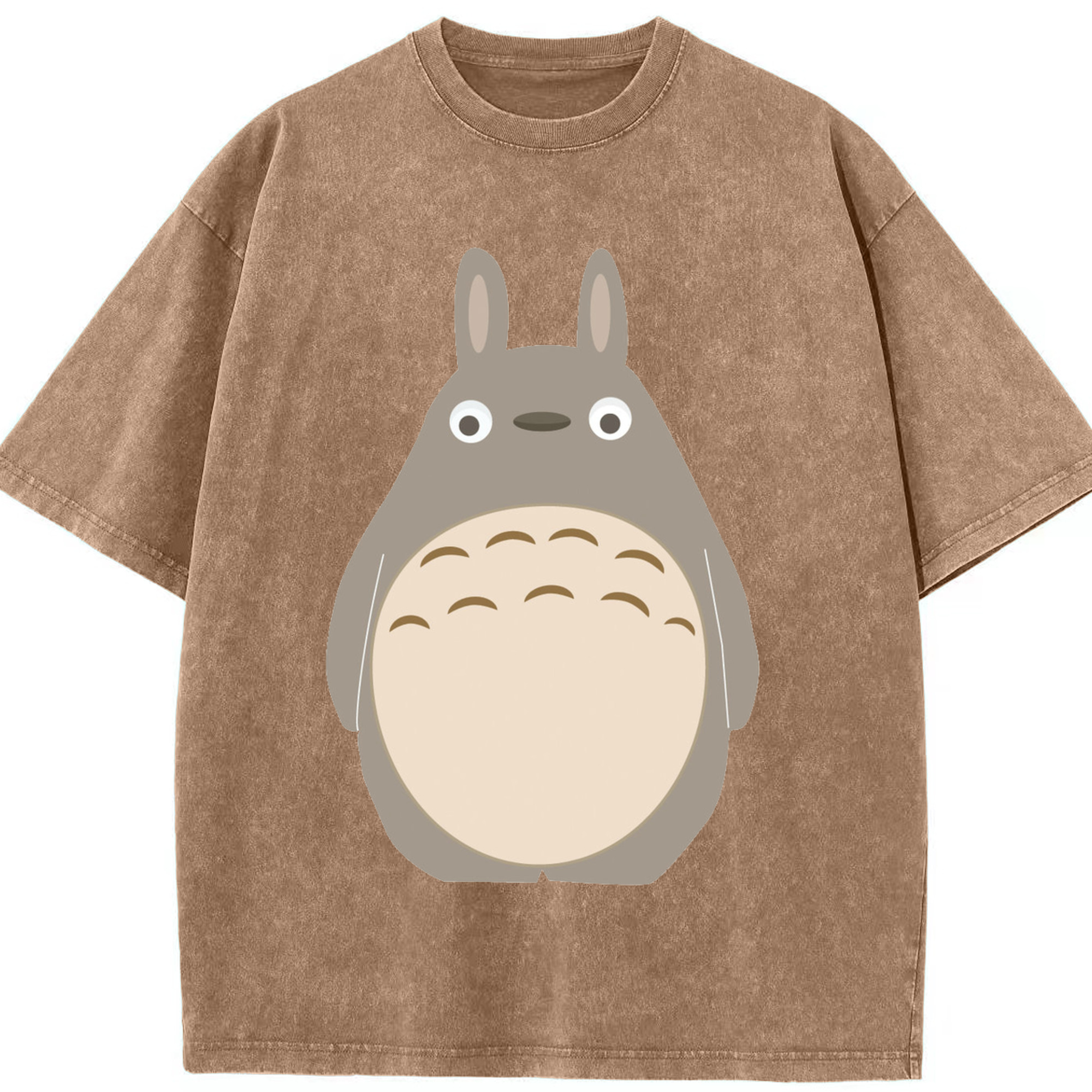 （画像用） となりのトトロ 草壁メイ 草壁サツキ My Neighbor Totoro Satsuki Kusakabe Mei Kusakabe 綿100% ヴィンテージ風 半袖Tシャツ（フロントプリント）