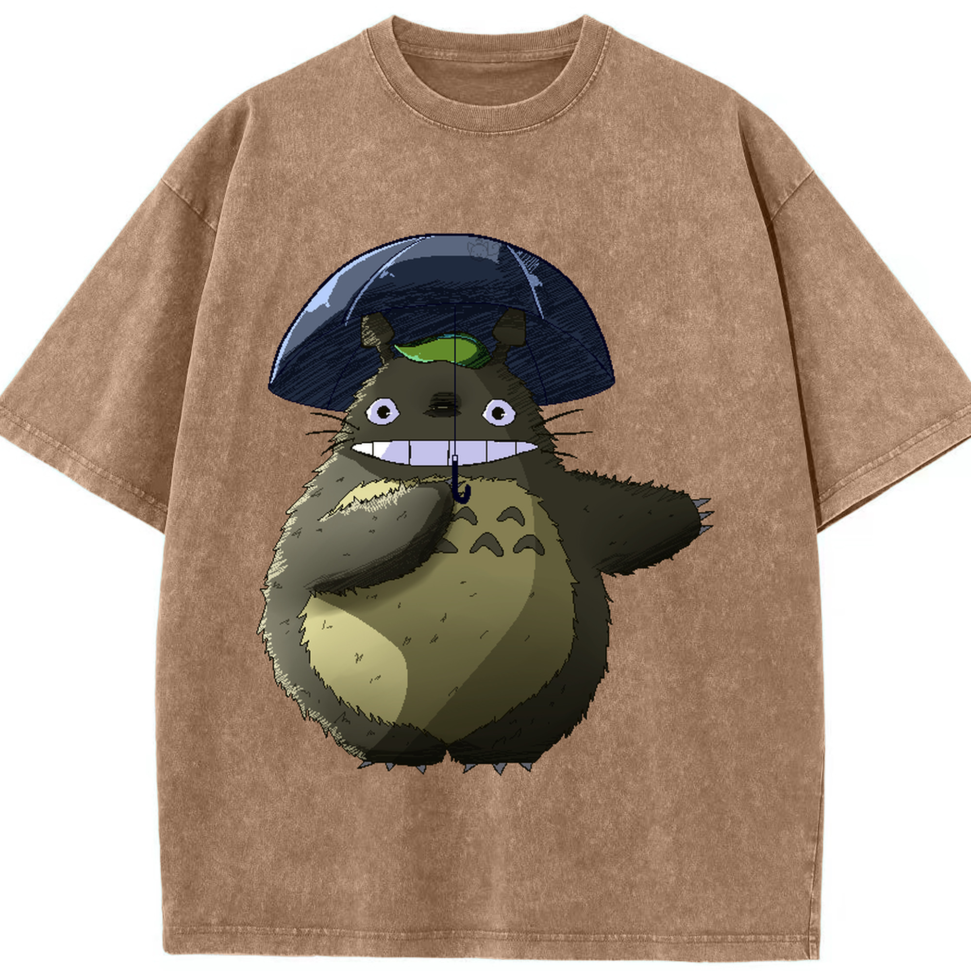 （画像用） となりのトトロ 草壁メイ 草壁サツキ My Neighbor Totoro Satsuki Kusakabe Mei Kusakabe 綿100% ヴィンテージ風 半袖Tシャツ（フロントプリント）