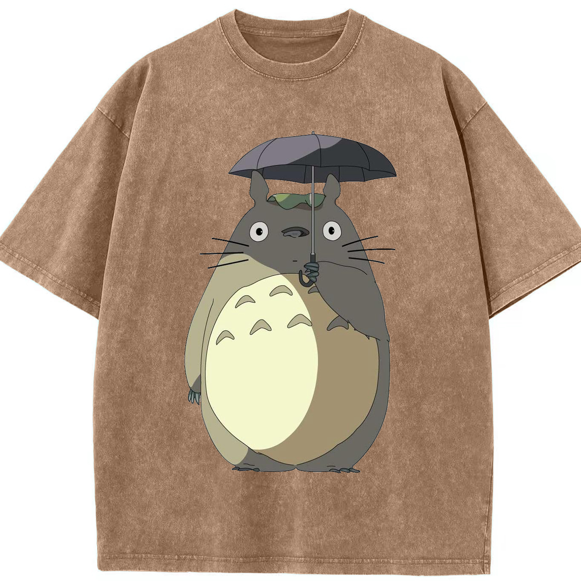 （画像用） となりのトトロ 草壁メイ 草壁サツキ My Neighbor Totoro Satsuki Kusakabe Mei Kusakabe 綿100% ヴィンテージ風 半袖Tシャツ（フロントプリント）