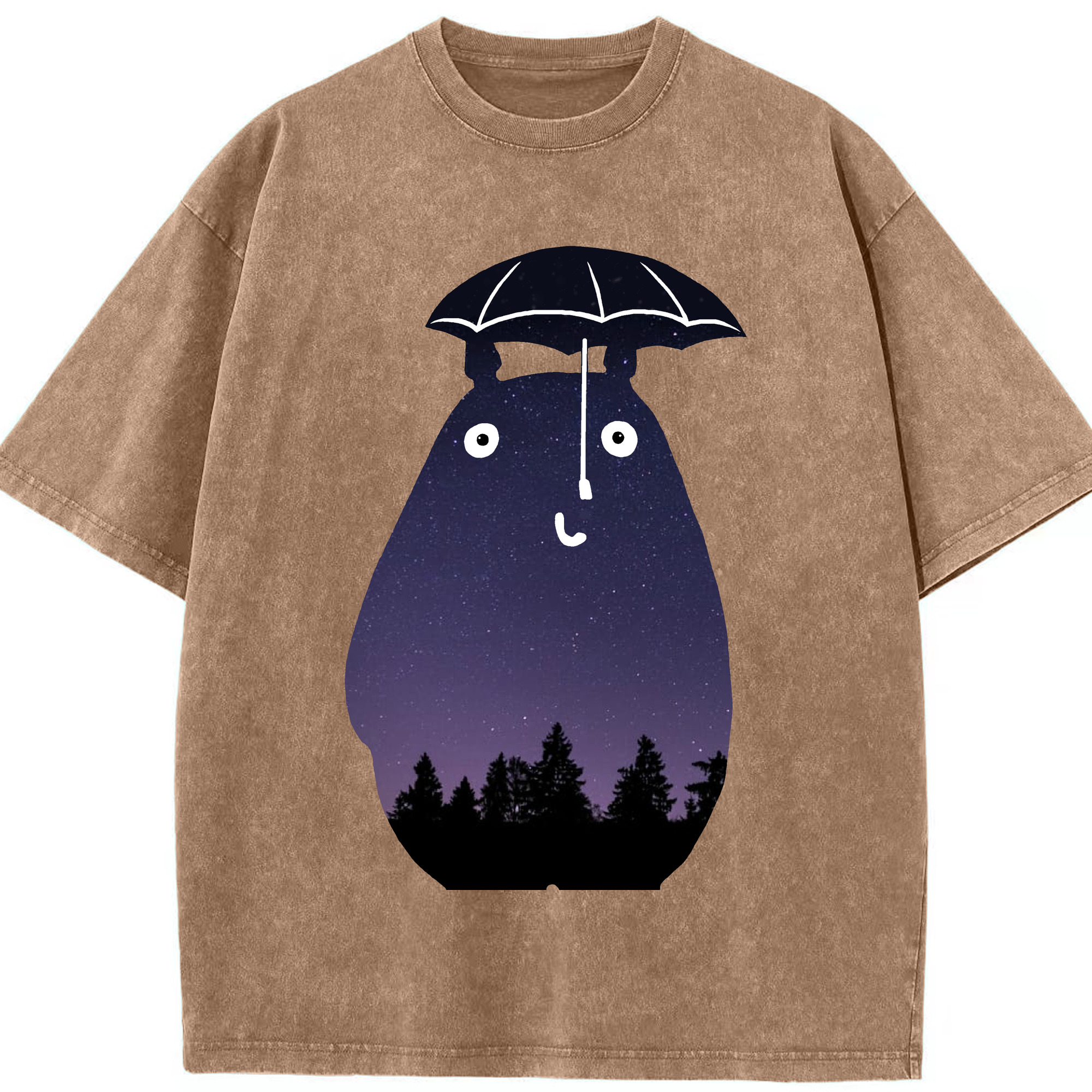 （画像用） となりのトトロ 草壁メイ 草壁サツキ My Neighbor Totoro Satsuki Kusakabe Mei Kusakabe 綿100% ヴィンテージ風 半袖Tシャツ（フロントプリント）