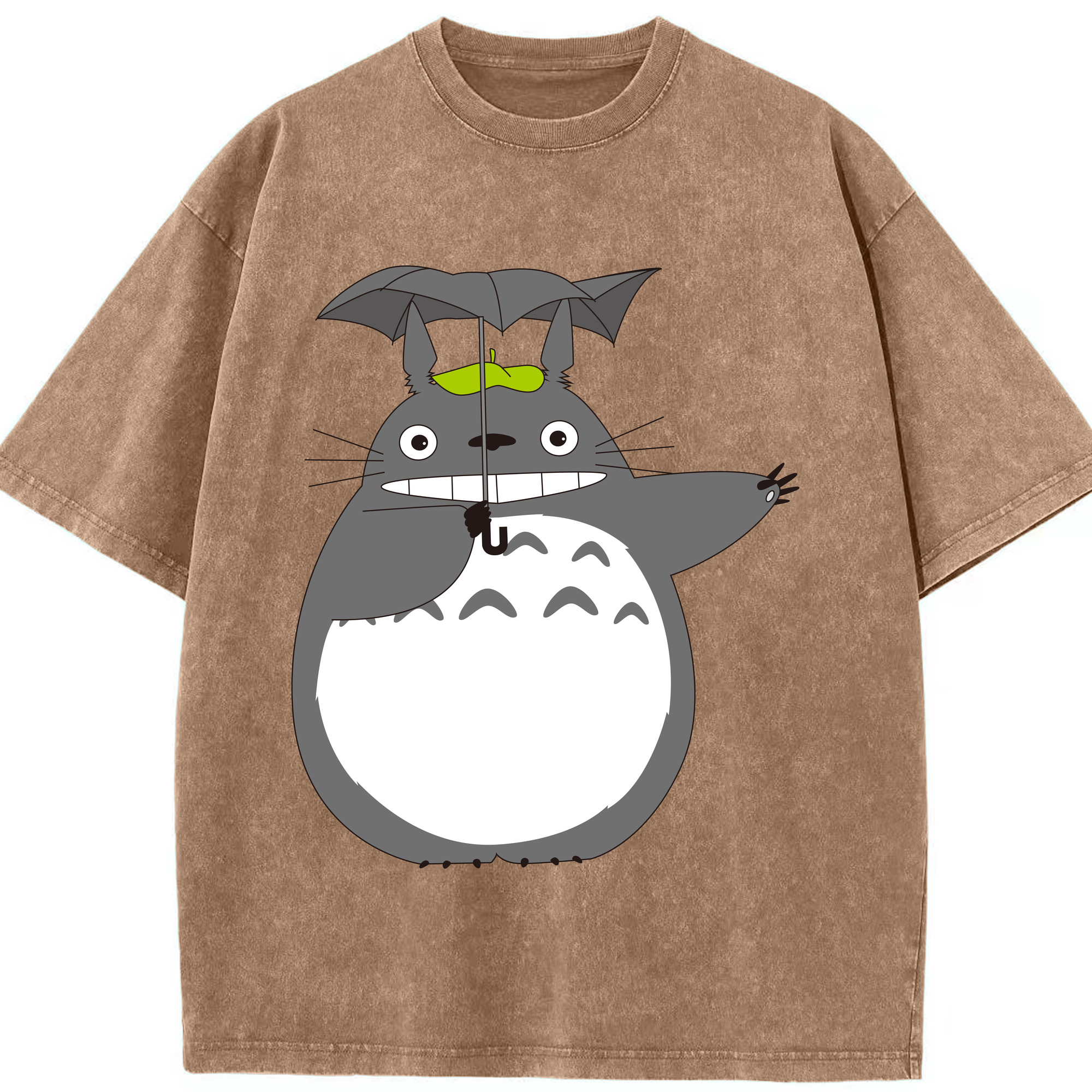 （画像用） となりのトトロ 草壁メイ 草壁サツキ My Neighbor Totoro Satsuki Kusakabe Mei Kusakabe 綿100% ヴィンテージ風 半袖Tシャツ（フロントプリント）