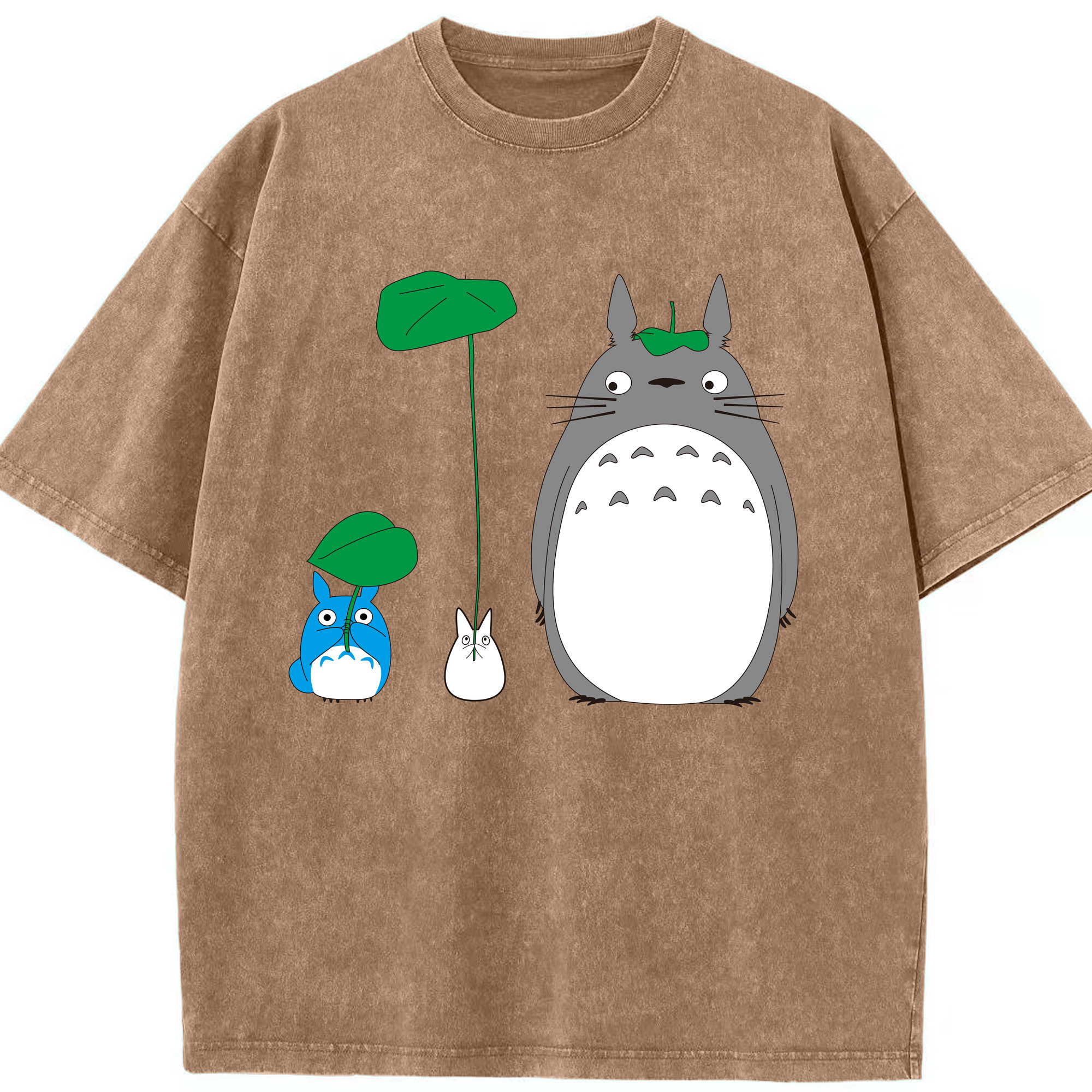 （画像用） となりのトトロ 草壁メイ 草壁サツキ My Neighbor Totoro Satsuki Kusakabe Mei Kusakabe 綿100% ヴィンテージ風 半袖Tシャツ（フロントプリント）