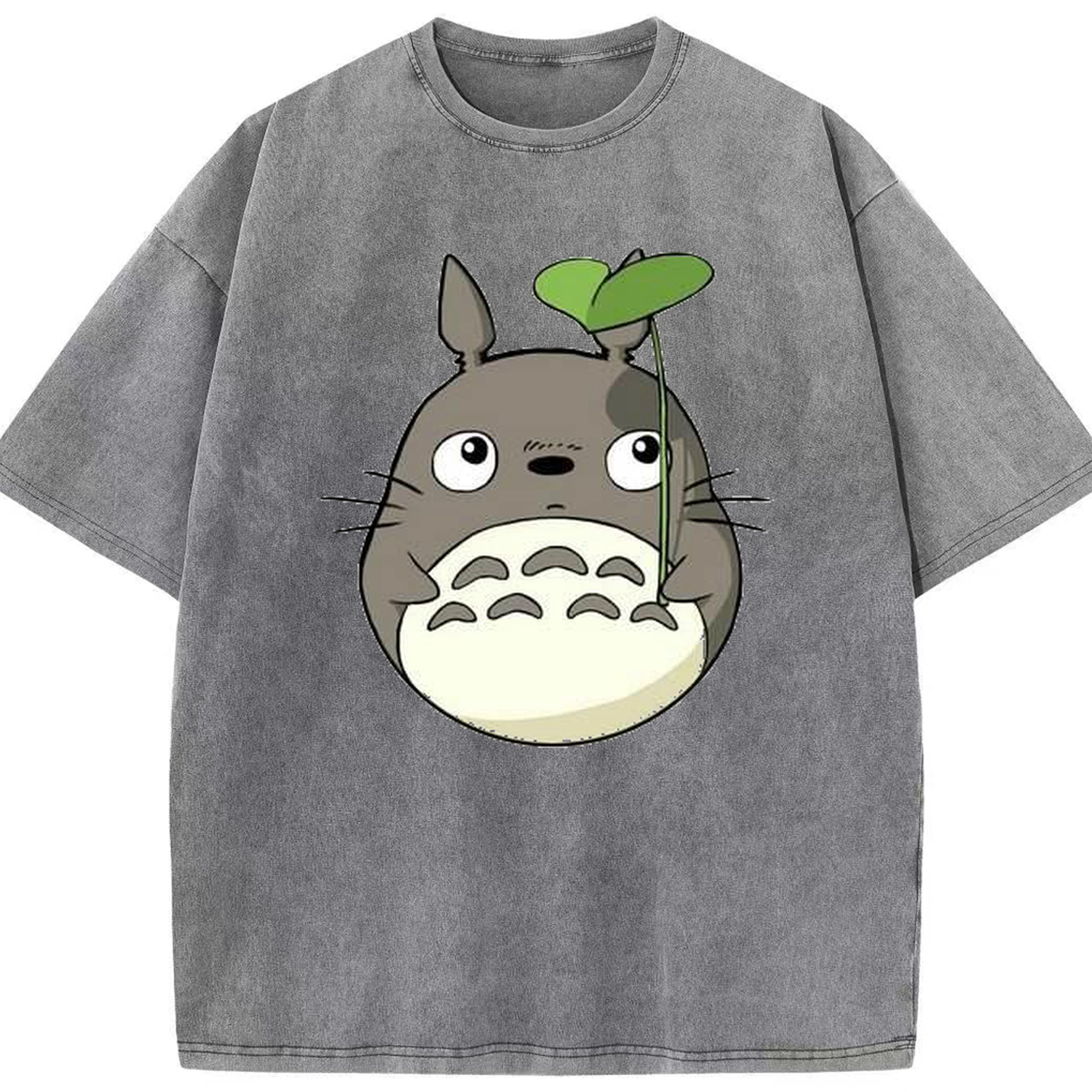 （画像用） となりのトトロ 草壁メイ 草壁サツキ My Neighbor Totoro Satsuki Kusakabe Mei Kusakabe 綿100% ヴィンテージ風 半袖Tシャツ（フロントプリント）
