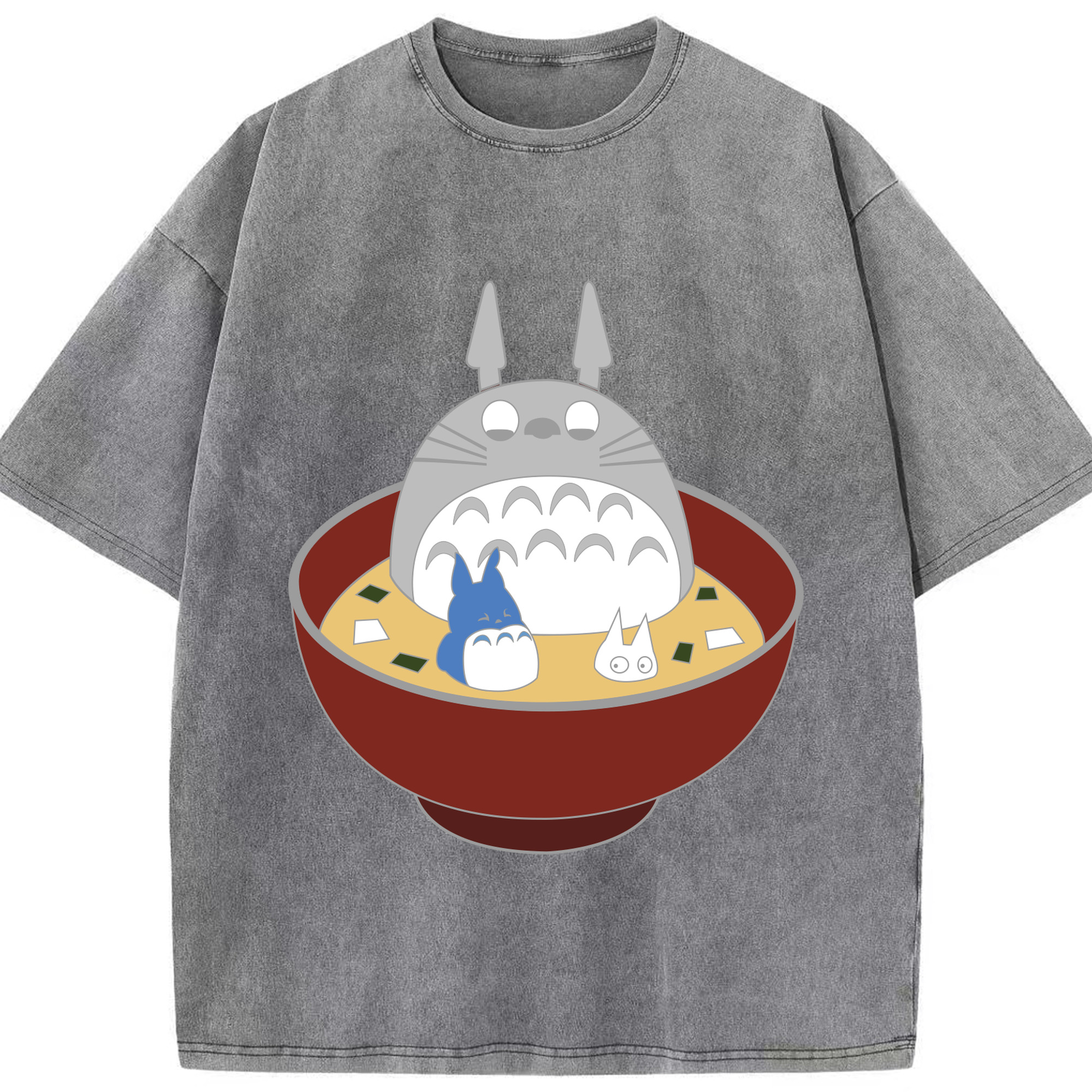 （画像用） となりのトトロ 草壁メイ 草壁サツキ My Neighbor Totoro Satsuki Kusakabe Mei Kusakabe 綿100% ヴィンテージ風 半袖Tシャツ（フロントプリント）