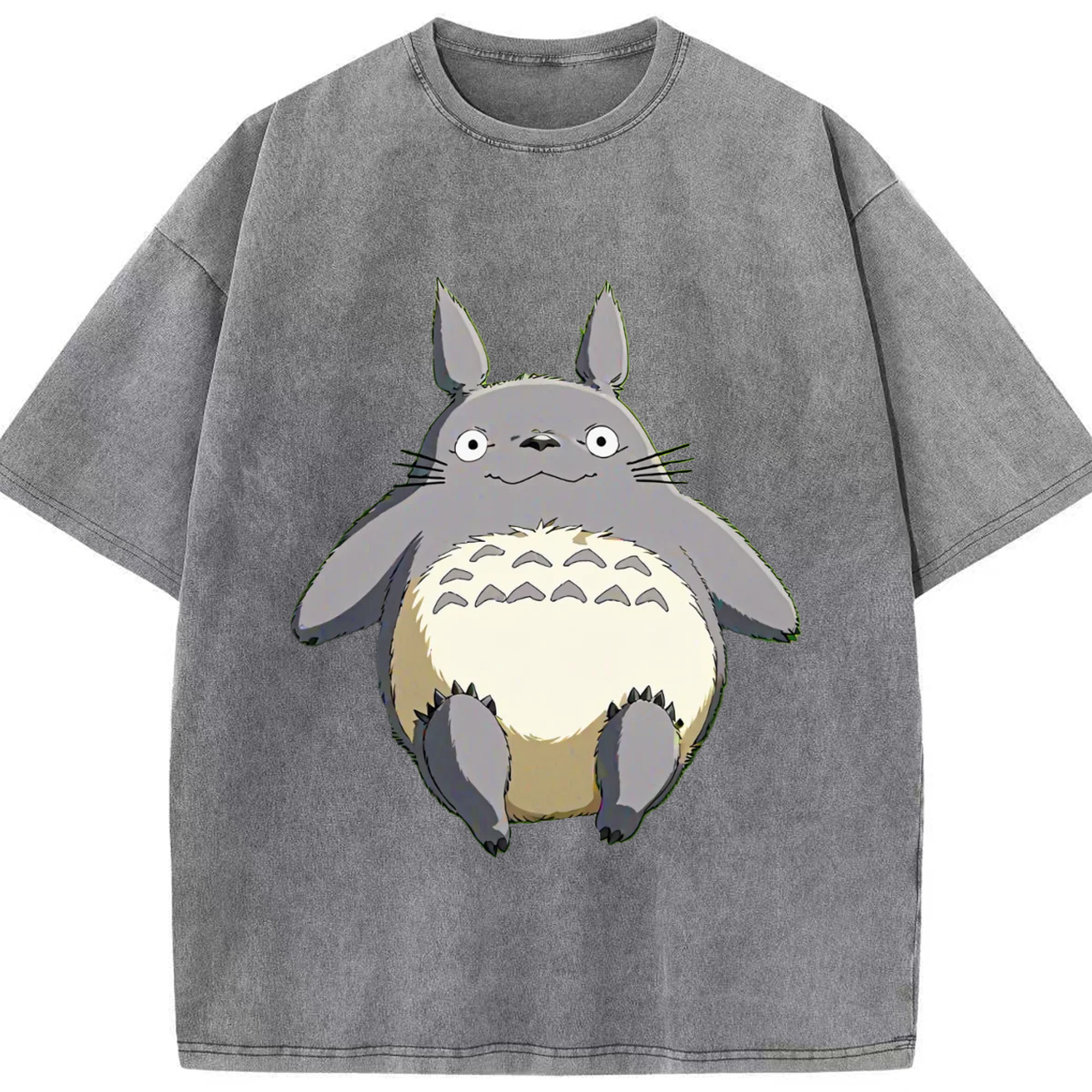 （画像用） となりのトトロ 草壁メイ 草壁サツキ My Neighbor Totoro Satsuki Kusakabe Mei Kusakabe 綿100% ヴィンテージ風 半袖Tシャツ（フロントプリント）