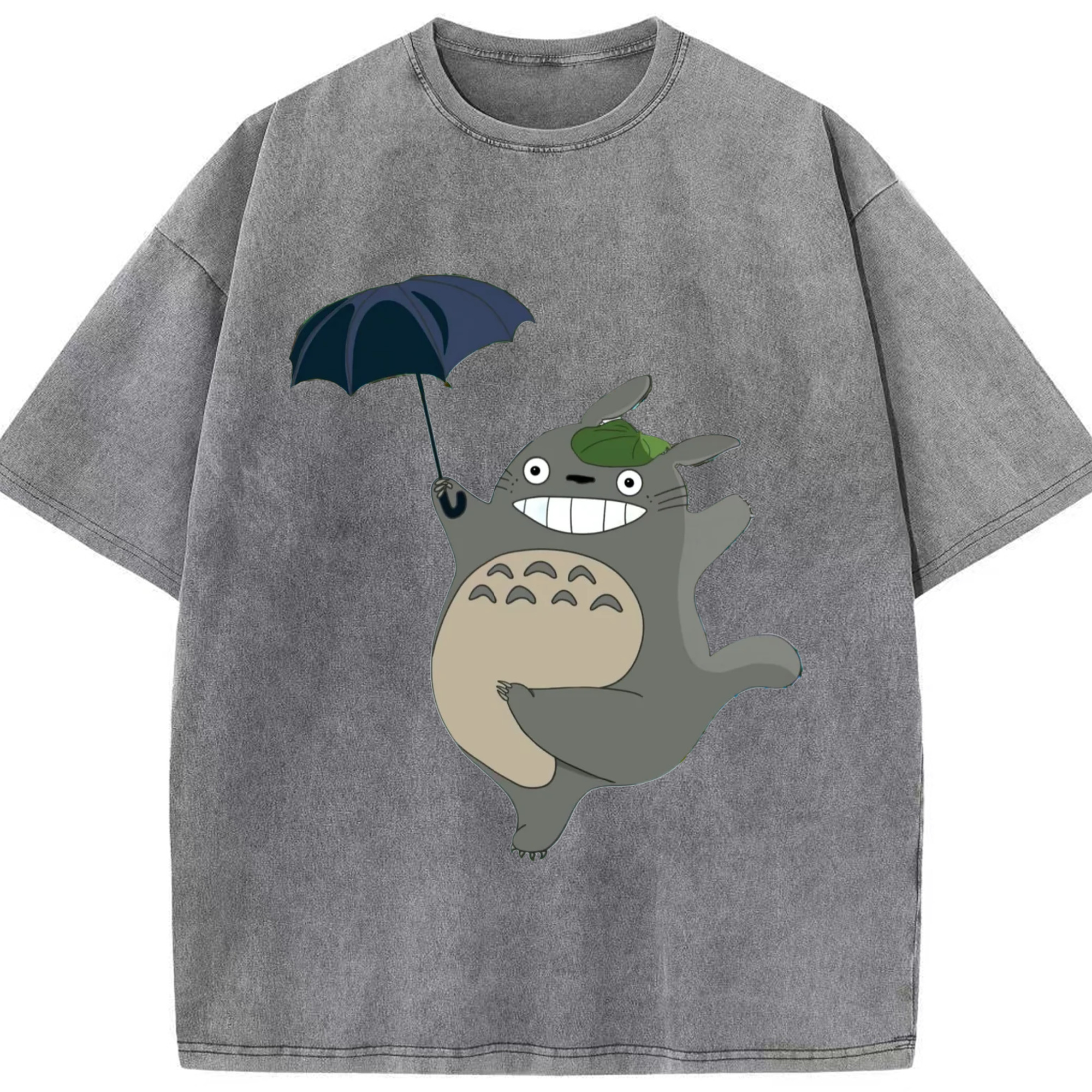 （画像用） となりのトトロ 草壁メイ 草壁サツキ My Neighbor Totoro Satsuki Kusakabe Mei Kusakabe 綿100% ヴィンテージ風 半袖Tシャツ（フロントプリント）