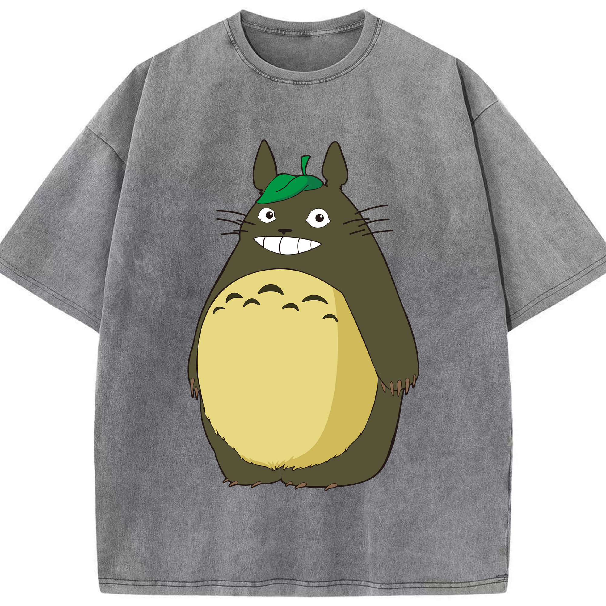（画像用） となりのトトロ 草壁メイ 草壁サツキ My Neighbor Totoro Satsuki Kusakabe Mei Kusakabe 綿100% ヴィンテージ風 半袖Tシャツ（フロントプリント）