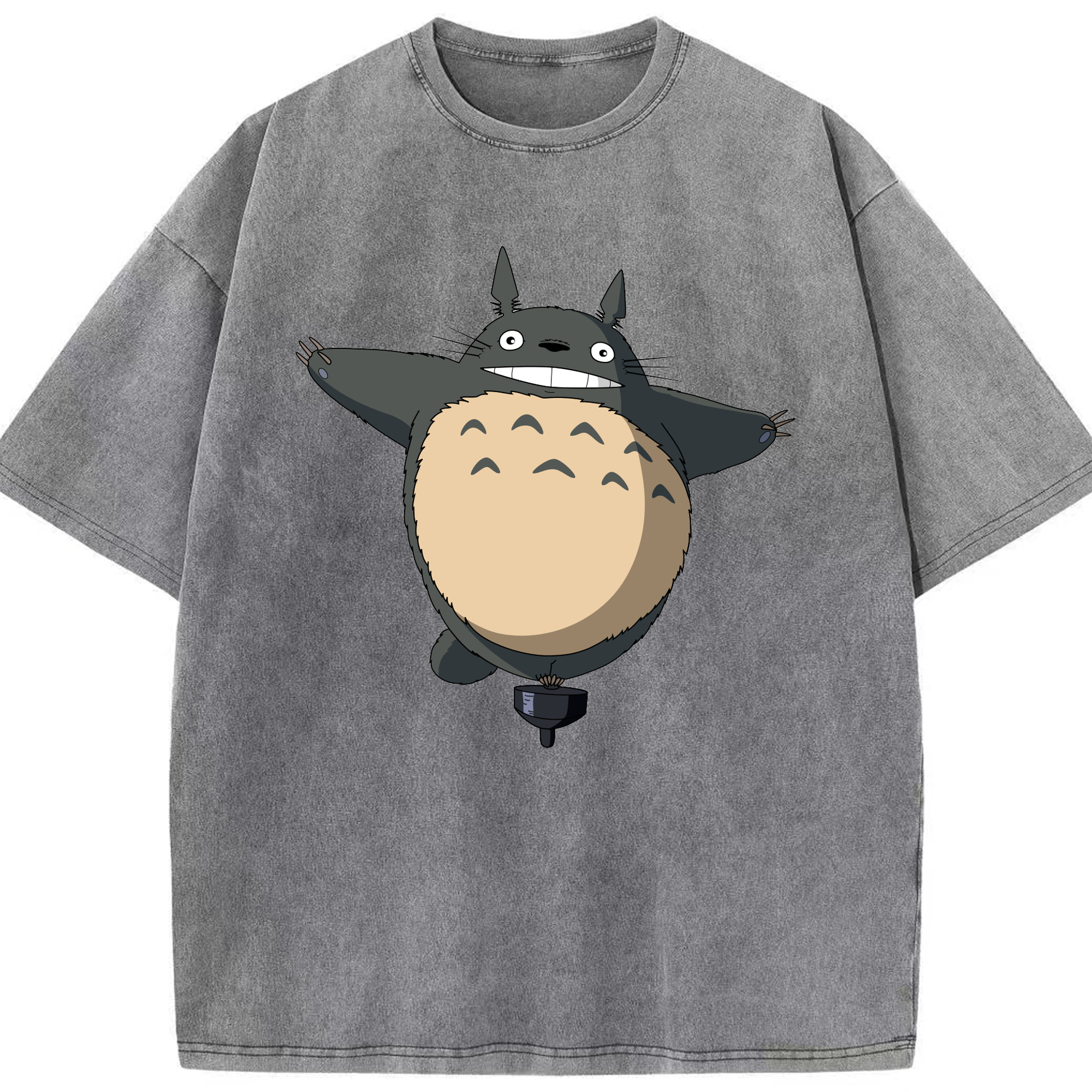 （画像用） となりのトトロ 草壁メイ 草壁サツキ My Neighbor Totoro Satsuki Kusakabe Mei Kusakabe 綿100% ヴィンテージ風 半袖Tシャツ（フロントプリント）