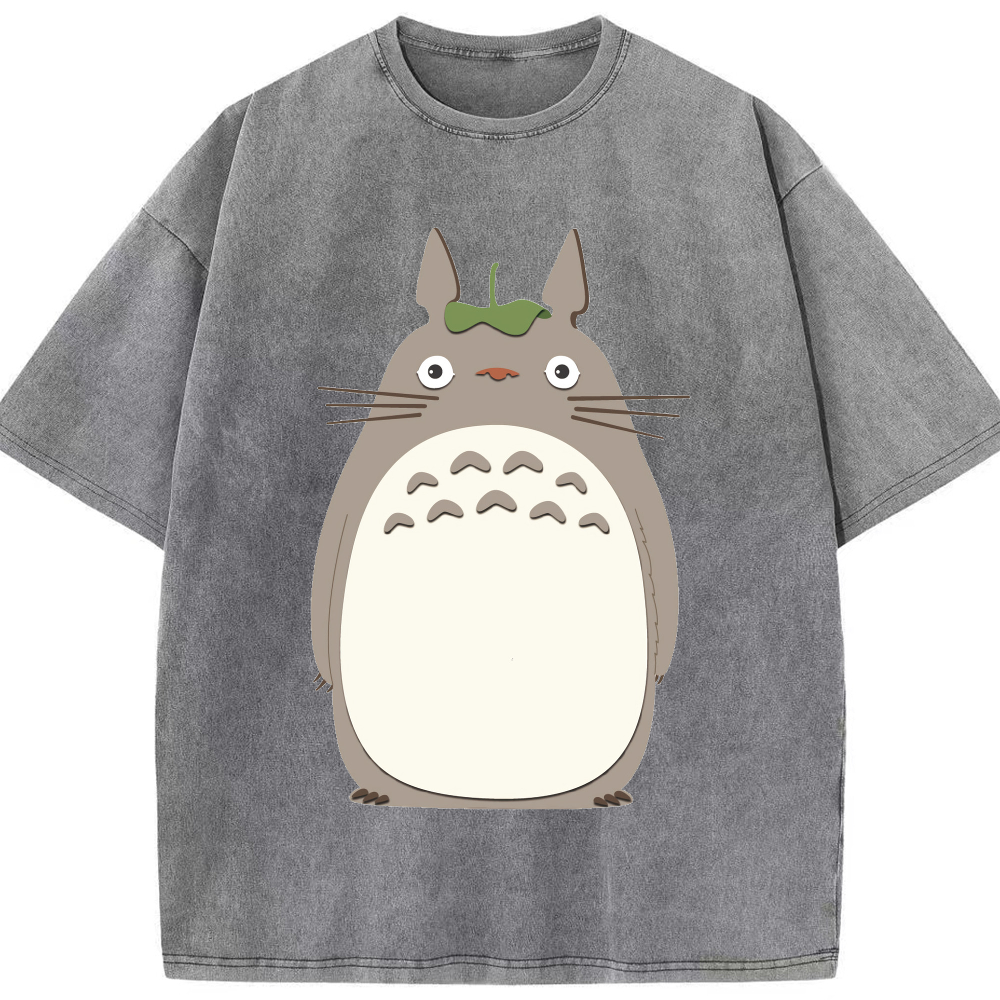 （画像用） となりのトトロ 草壁メイ 草壁サツキ My Neighbor Totoro Satsuki Kusakabe Mei Kusakabe 綿100% ヴィンテージ風 半袖Tシャツ（フロントプリント）