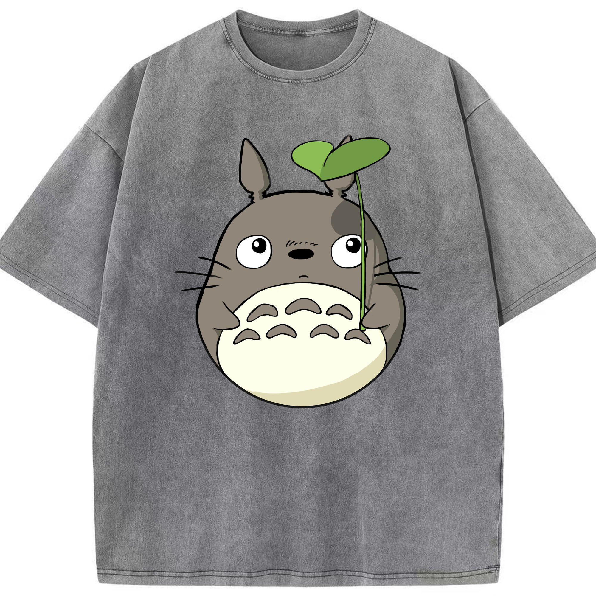 （画像用） となりのトトロ 草壁メイ 草壁サツキ My Neighbor Totoro Satsuki Kusakabe Mei Kusakabe 綿100% ヴィンテージ風 半袖Tシャツ（フロントプリント）