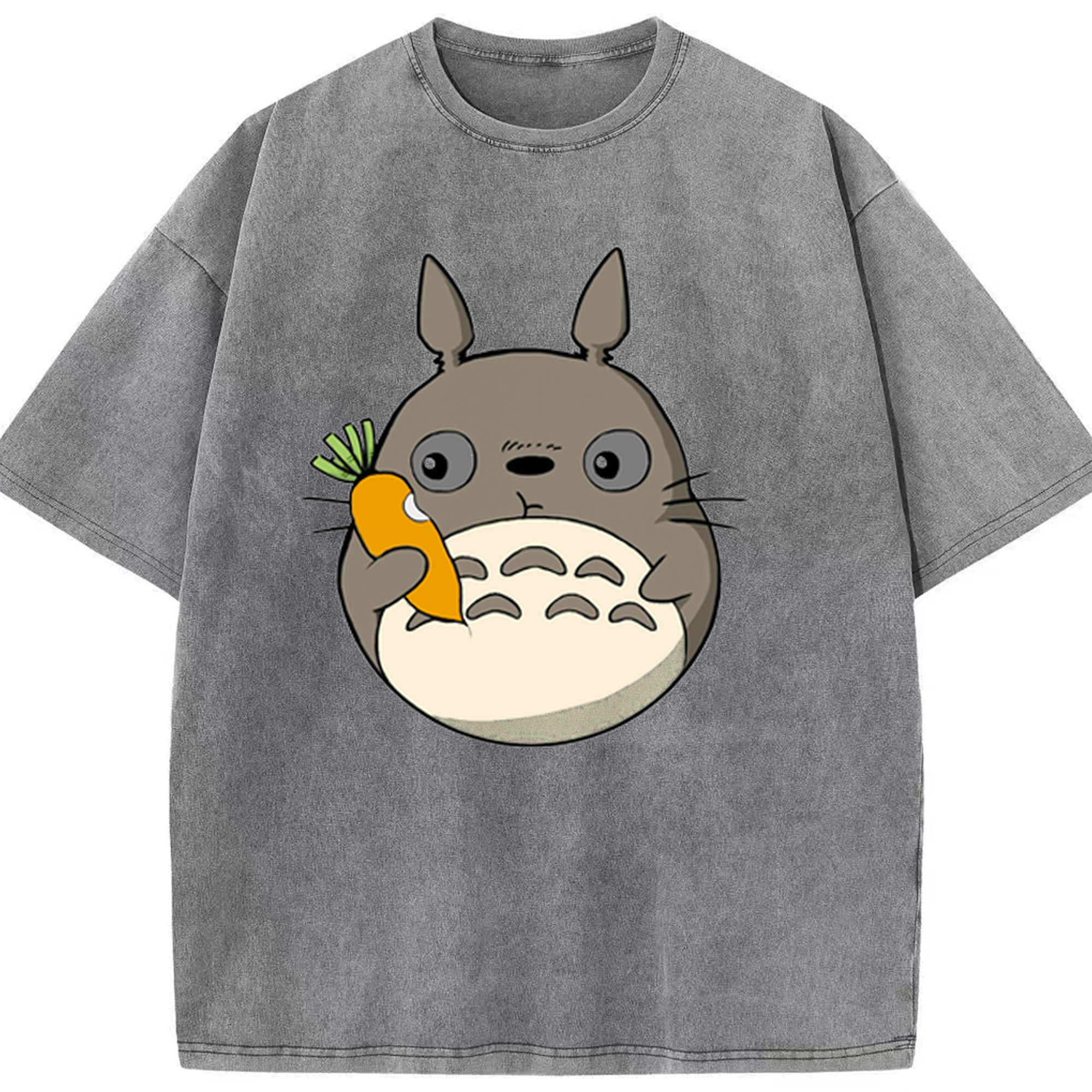 （画像用） となりのトトロ 草壁メイ 草壁サツキ My Neighbor Totoro Satsuki Kusakabe Mei Kusakabe 綿100% ヴィンテージ風 半袖Tシャツ（フロントプリント）