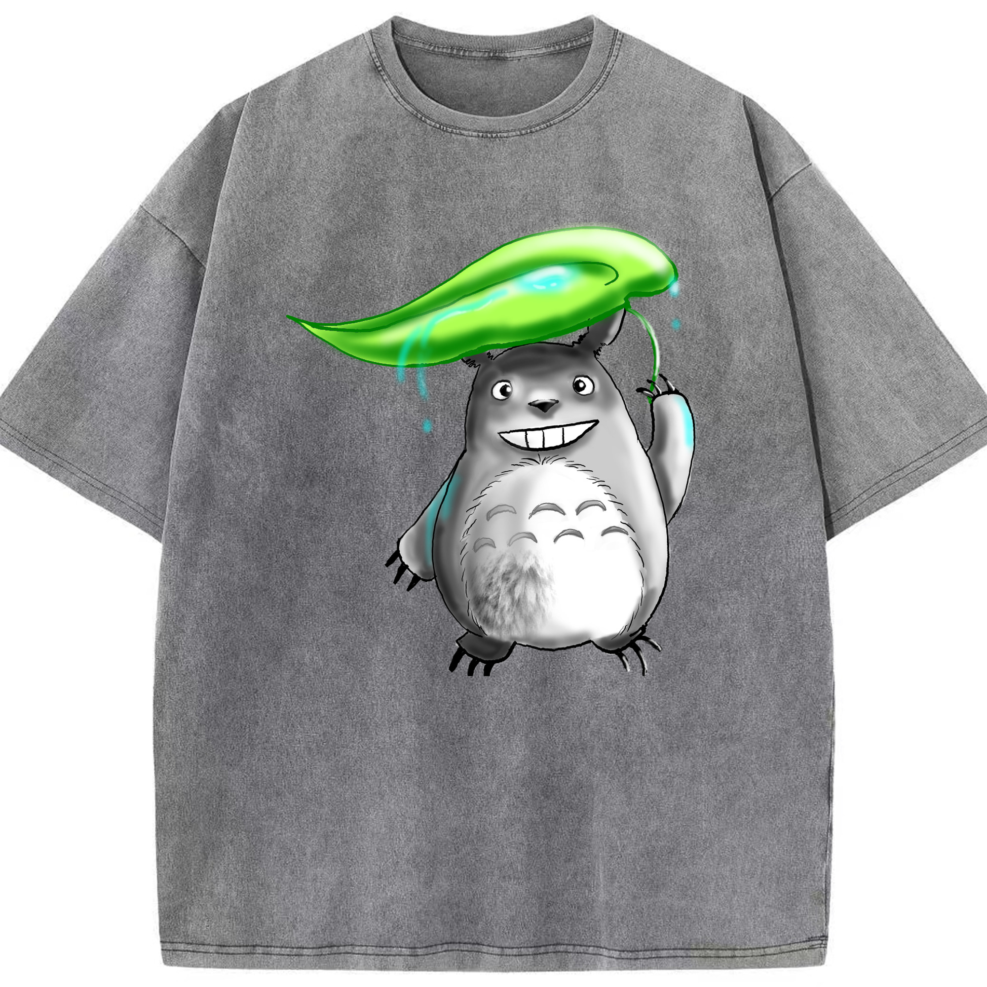 （画像用） となりのトトロ 草壁メイ 草壁サツキ My Neighbor Totoro Satsuki Kusakabe Mei Kusakabe 綿100% ヴィンテージ風 半袖Tシャツ（フロントプリント）
