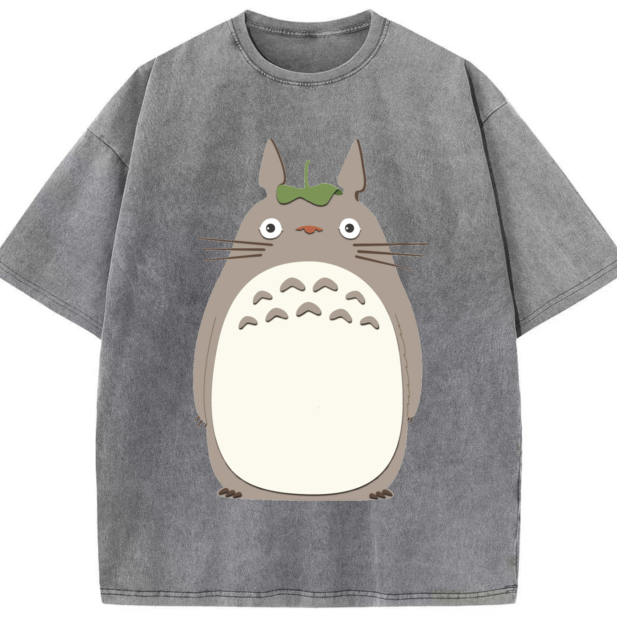 （画像用） となりのトトロ 草壁メイ 草壁サツキ My Neighbor Totoro Satsuki Kusakabe Mei Kusakabe 綿100% ヴィンテージ風 半袖Tシャツ（フロントプリント）
