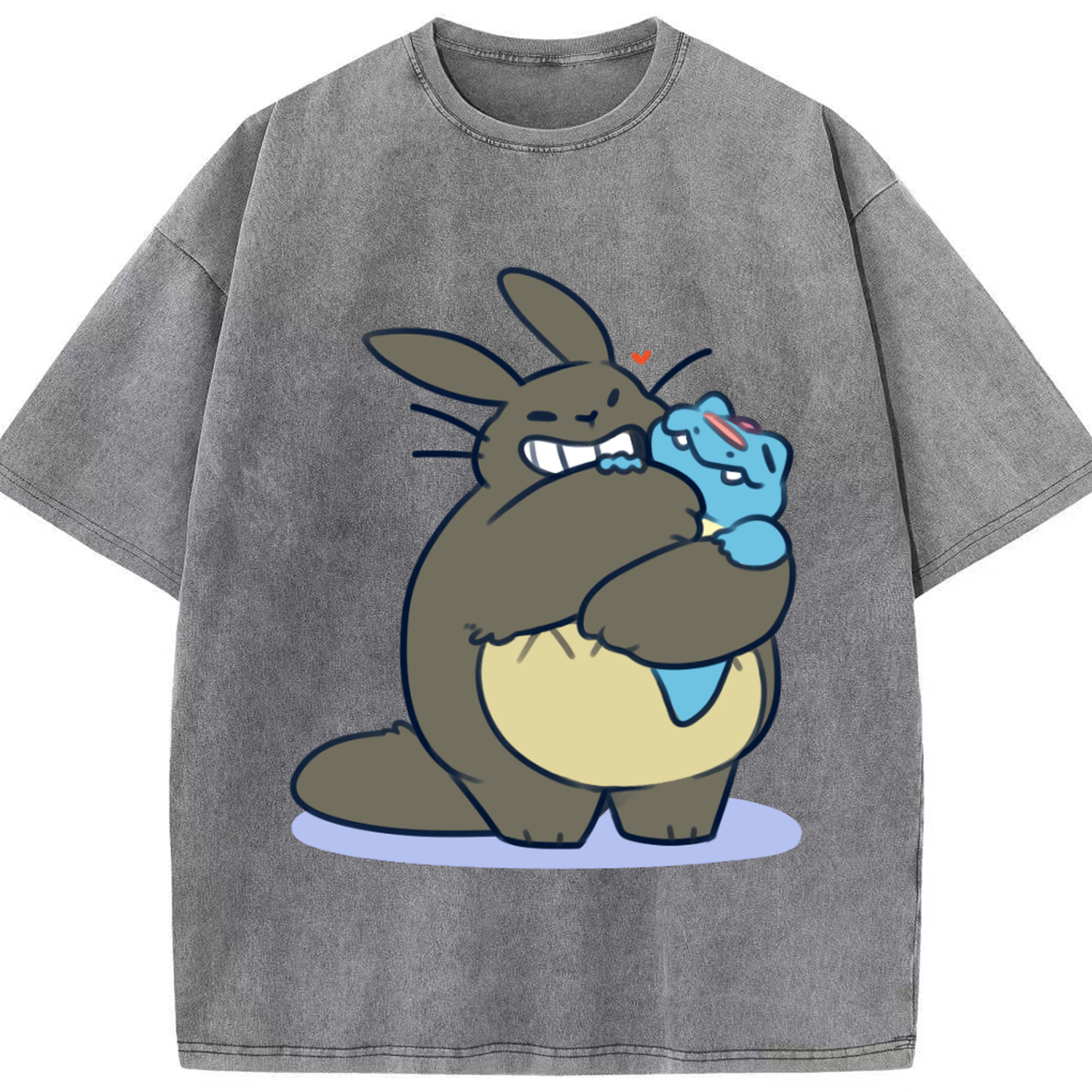 （画像用） となりのトトロ 草壁メイ 草壁サツキ My Neighbor Totoro Satsuki Kusakabe Mei Kusakabe 綿100% ヴィンテージ風 半袖Tシャツ（フロントプリント）