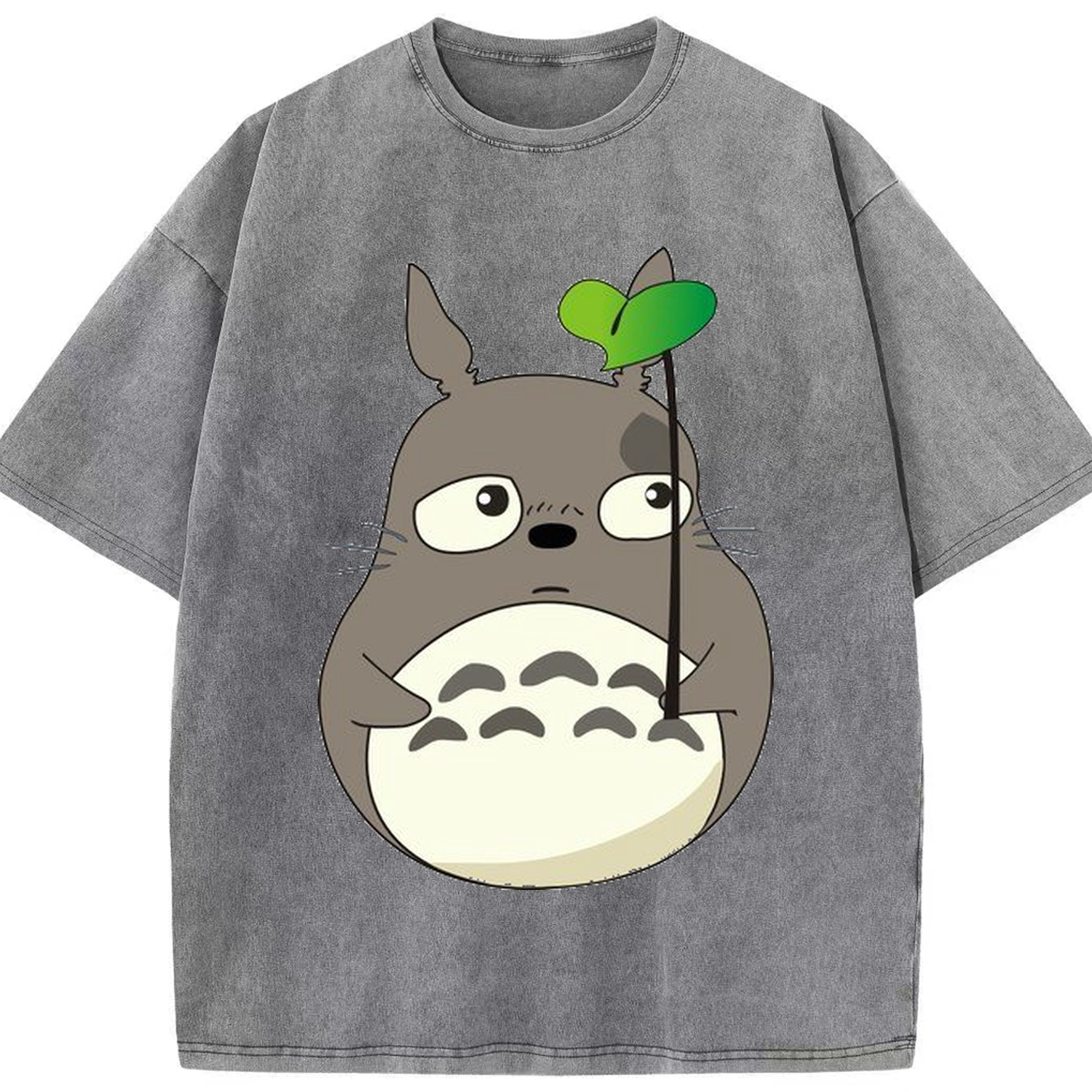 （画像用） となりのトトロ 草壁メイ 草壁サツキ My Neighbor Totoro Satsuki Kusakabe Mei Kusakabe 綿100% ヴィンテージ風 半袖Tシャツ（フロントプリント）