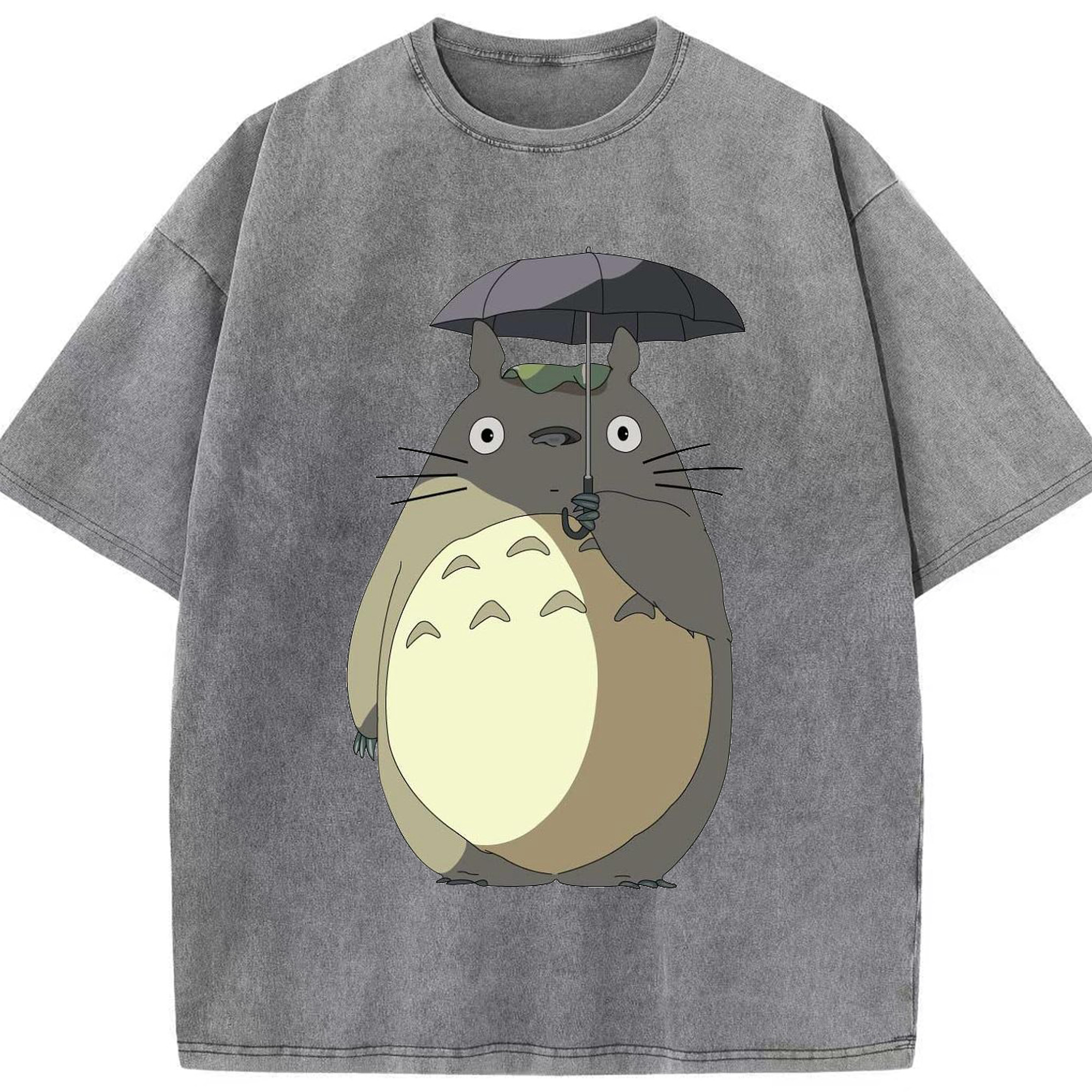 （画像用） となりのトトロ 草壁メイ 草壁サツキ My Neighbor Totoro Satsuki Kusakabe Mei Kusakabe 綿100% ヴィンテージ風 半袖Tシャツ（フロントプリント）