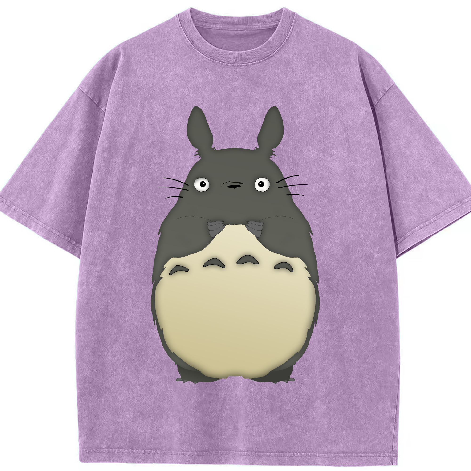 （画像用） となりのトトロ 草壁メイ 草壁サツキ My Neighbor Totoro Satsuki Kusakabe Mei Kusakabe 綿100% ヴィンテージ風 半袖Tシャツ（フロントプリント）