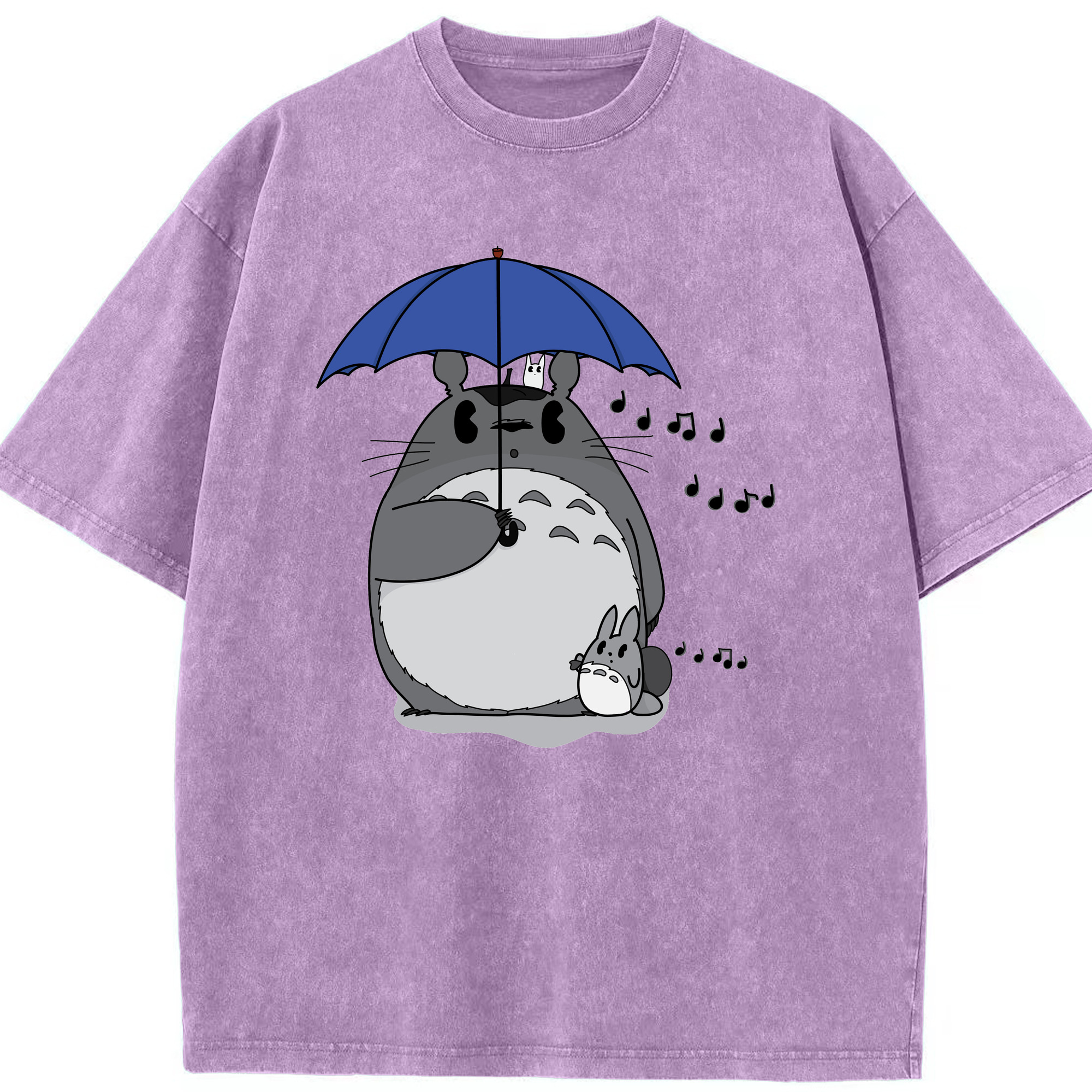 （画像用） となりのトトロ 草壁メイ 草壁サツキ My Neighbor Totoro Satsuki Kusakabe Mei Kusakabe 綿100% ヴィンテージ風 半袖Tシャツ（フロントプリント）