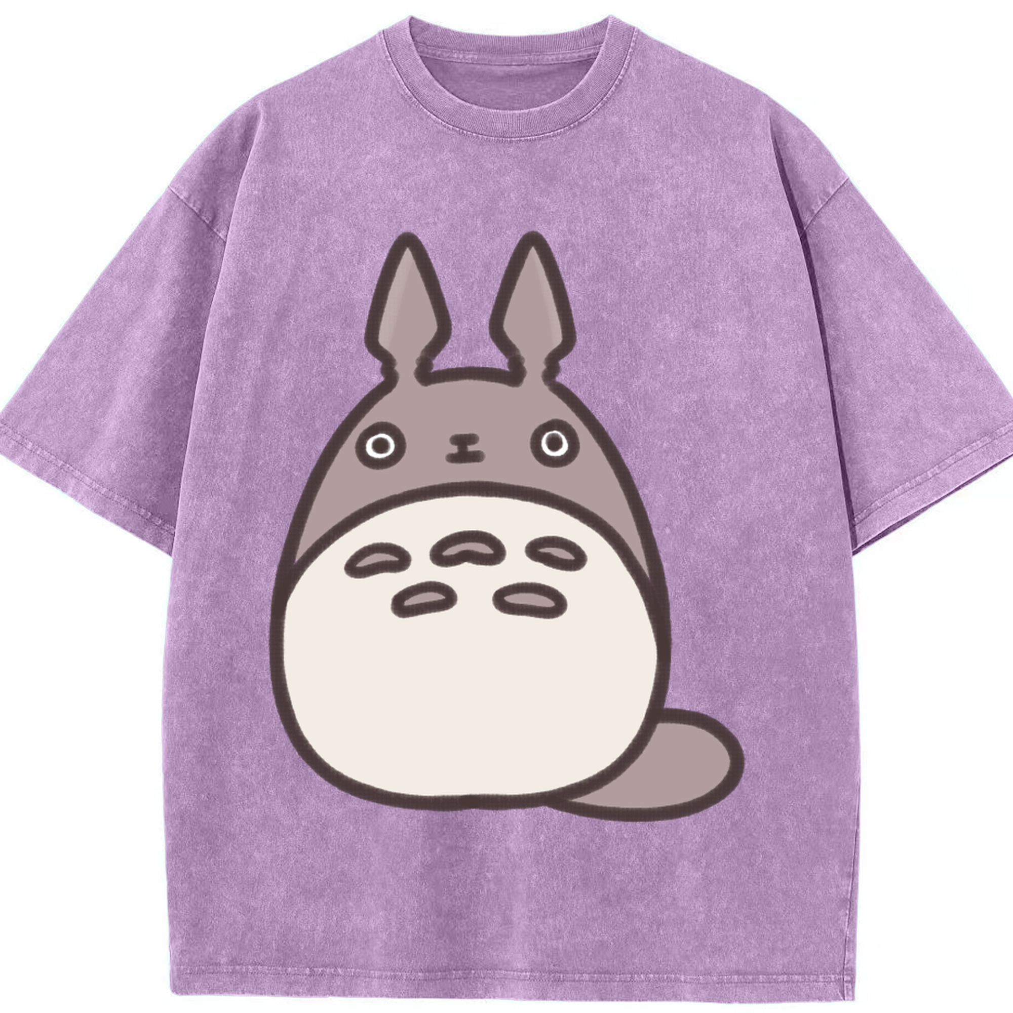 （画像用） となりのトトロ 草壁メイ 草壁サツキ My Neighbor Totoro Satsuki Kusakabe Mei Kusakabe 綿100% ヴィンテージ風 半袖Tシャツ（フロントプリント）