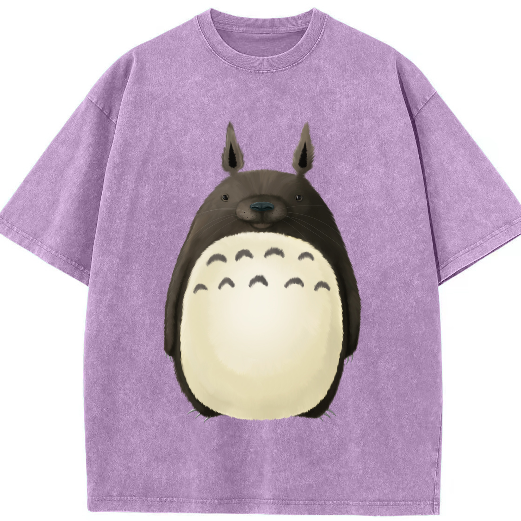 （画像用） となりのトトロ 草壁メイ 草壁サツキ My Neighbor Totoro Satsuki Kusakabe Mei Kusakabe 綿100% ヴィンテージ風 半袖Tシャツ（フロントプリント）