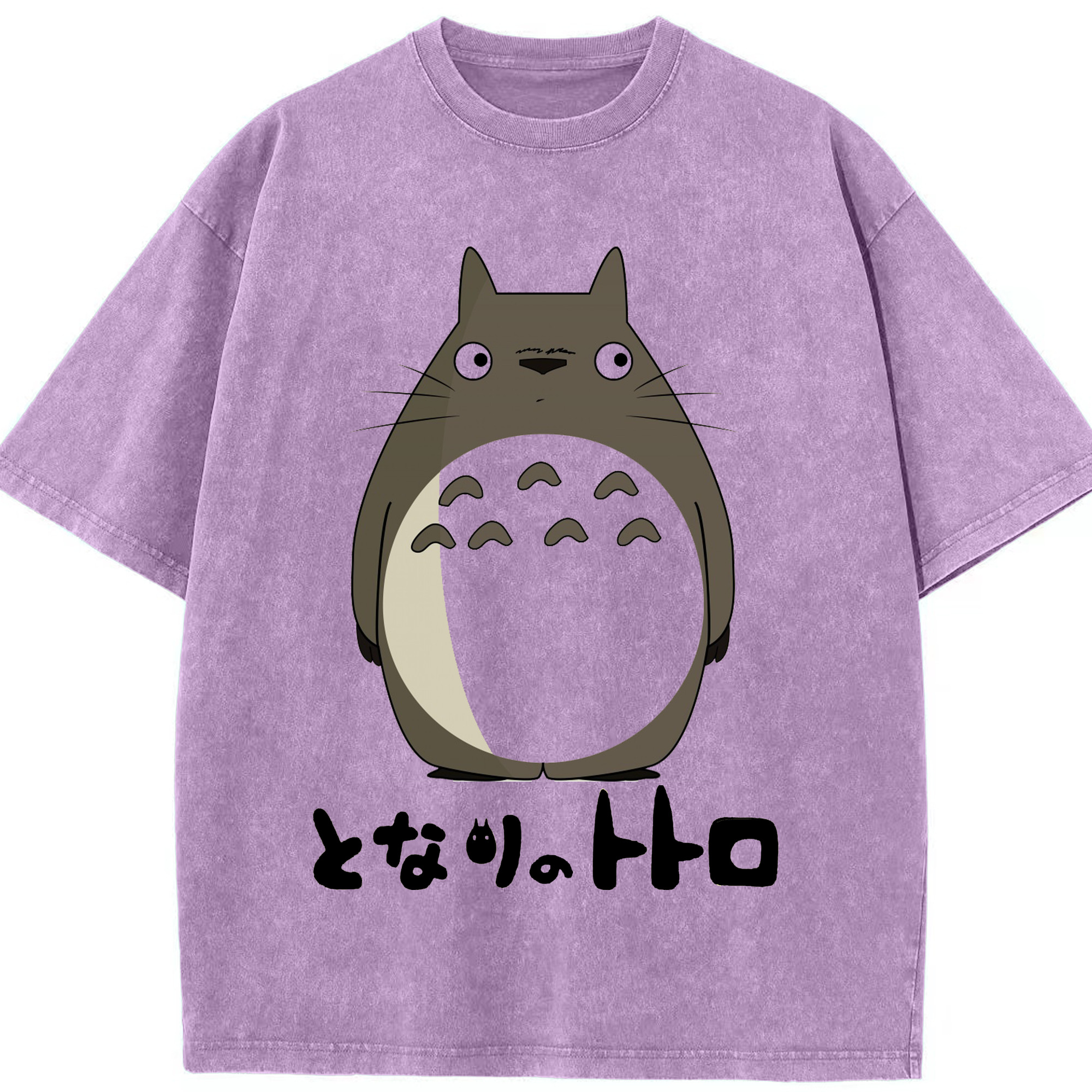 （画像用） となりのトトロ 草壁メイ 草壁サツキ My Neighbor Totoro Satsuki Kusakabe Mei Kusakabe 綿100% ヴィンテージ風 半袖Tシャツ（フロントプリント）