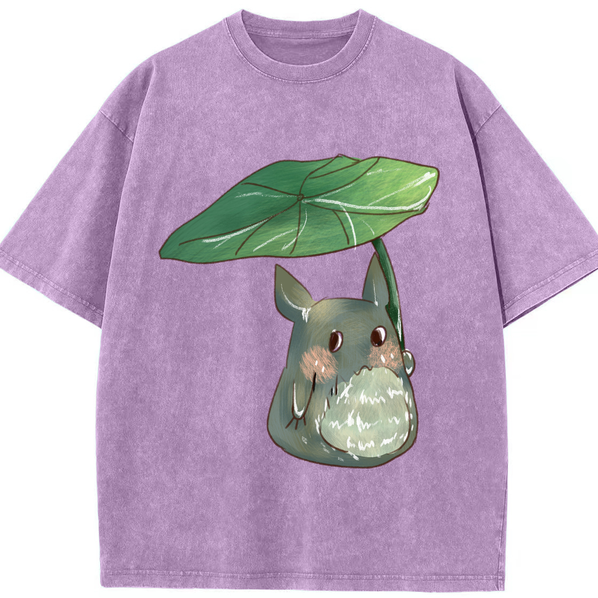 （画像用） となりのトトロ 草壁メイ 草壁サツキ My Neighbor Totoro Satsuki Kusakabe Mei Kusakabe 綿100% ヴィンテージ風 半袖Tシャツ（フロントプリント）