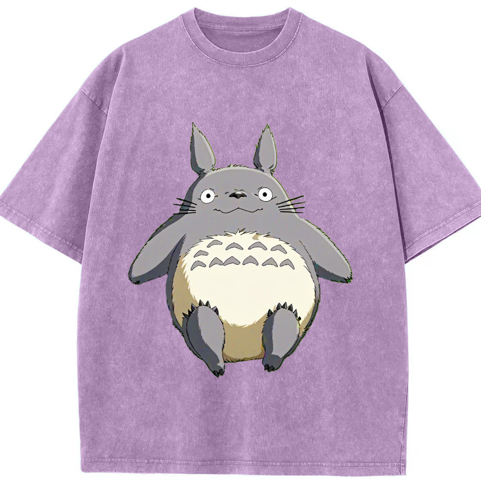 （画像用） となりのトトロ 草壁メイ 草壁サツキ My Neighbor Totoro Satsuki Kusakabe Mei Kusakabe 綿100% ヴィンテージ風 半袖Tシャツ（フロントプリント）