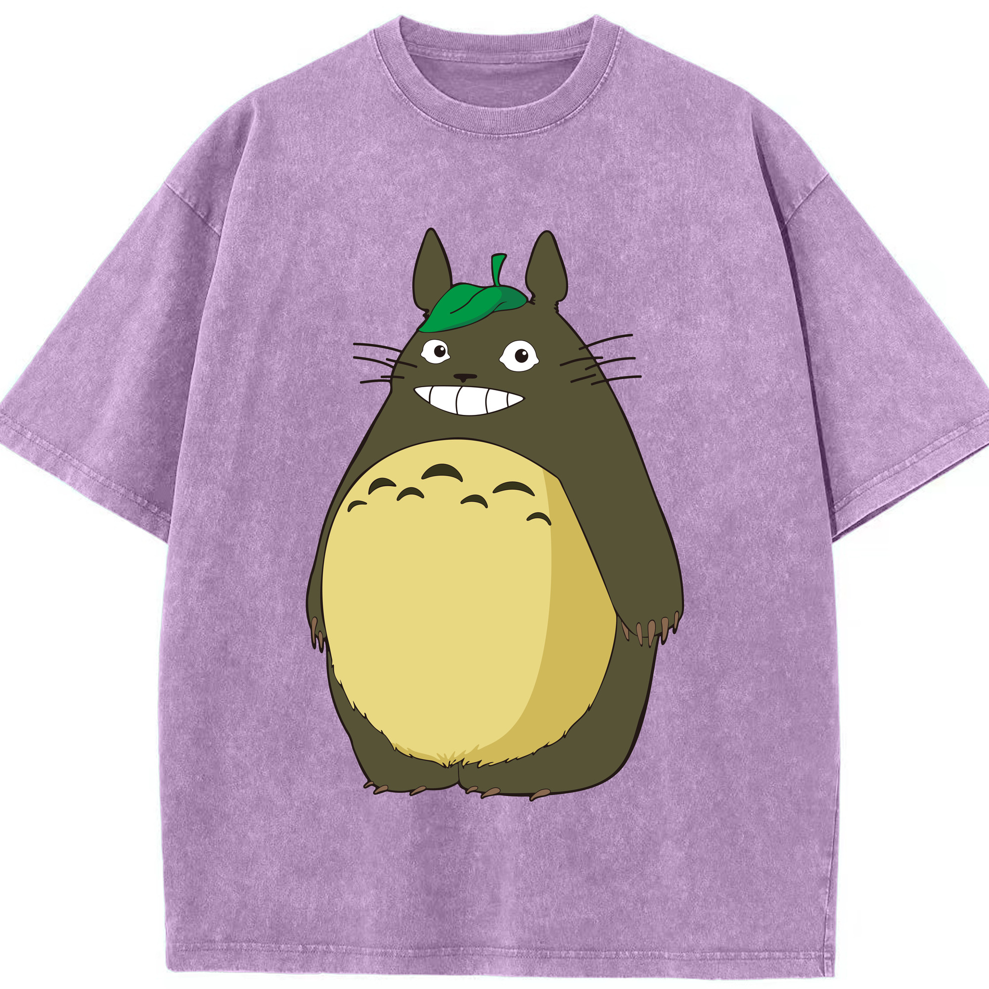 （画像用） となりのトトロ 草壁メイ 草壁サツキ My Neighbor Totoro Satsuki Kusakabe Mei Kusakabe 綿100% ヴィンテージ風 半袖Tシャツ（フロントプリント）