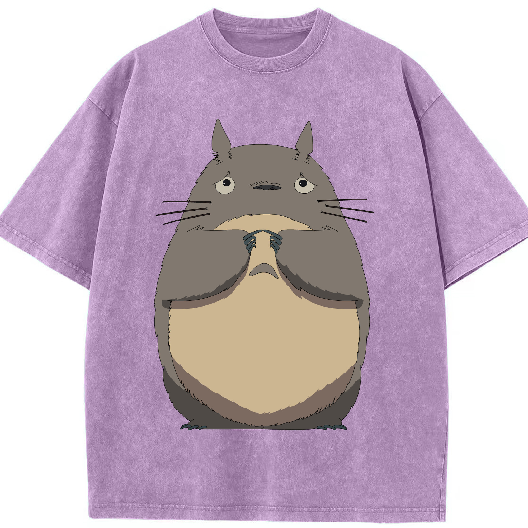 （画像用） となりのトトロ 草壁メイ 草壁サツキ My Neighbor Totoro Satsuki Kusakabe Mei Kusakabe 綿100% ヴィンテージ風 半袖Tシャツ（フロントプリント）